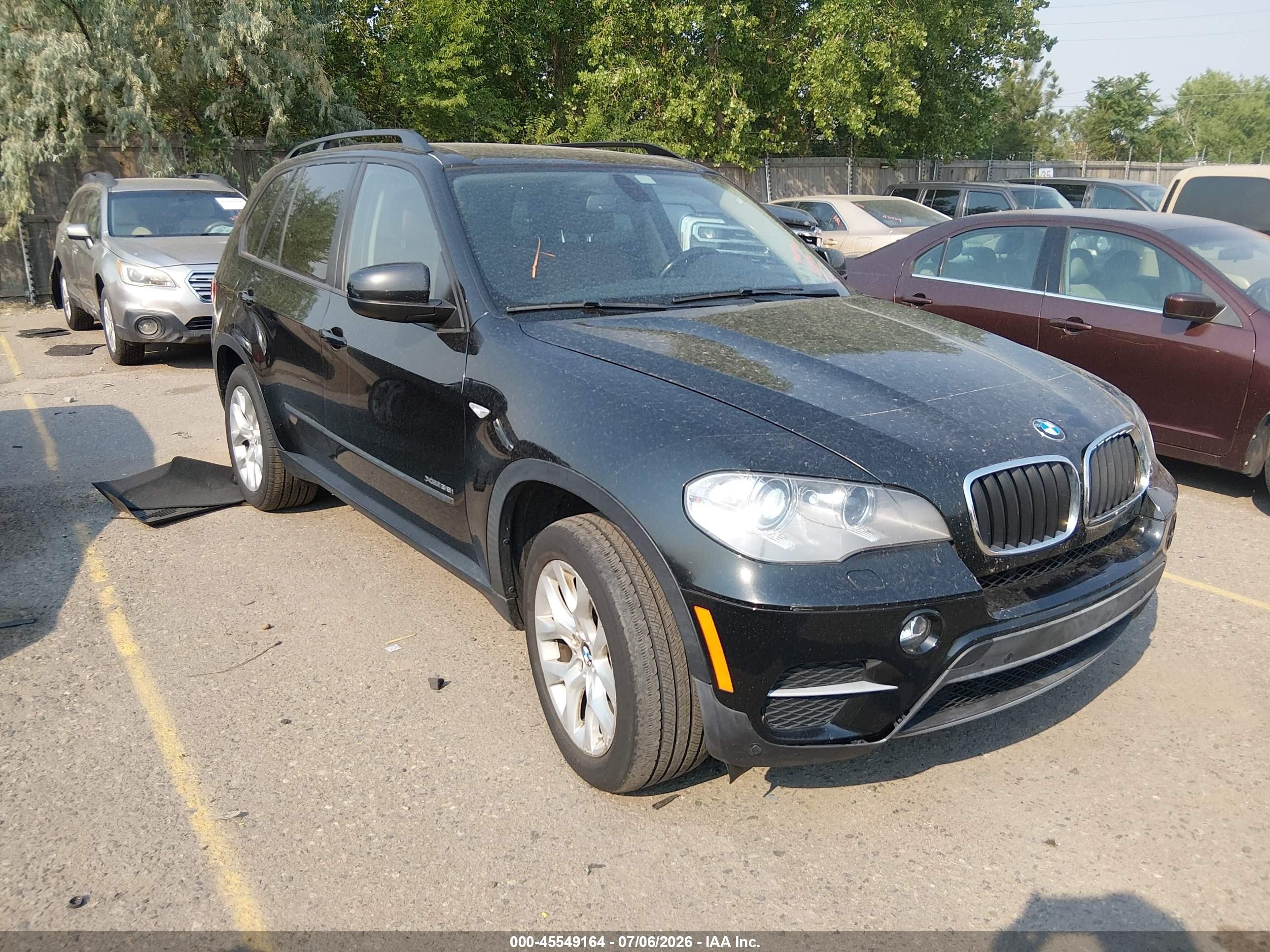 2012 Bmw X5 Xdrive35i/xdrive35i Premium/xdrive35i Sport Activity Black vin: 5UXZV4C50CL991080