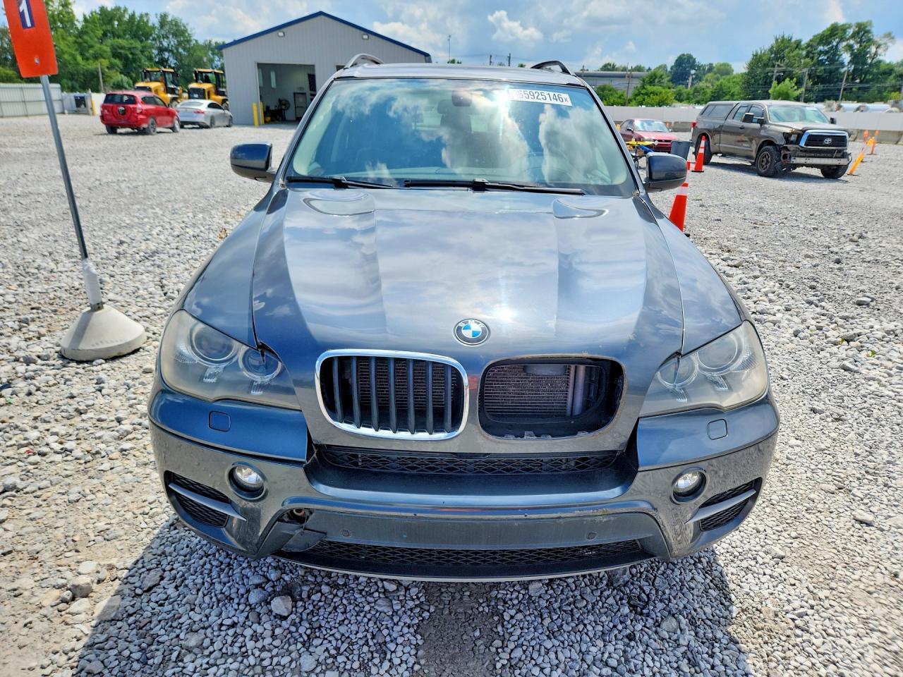 2013 Bmw X5 Xdrive35i Gray vin: 5UXZV4C50D0B03207