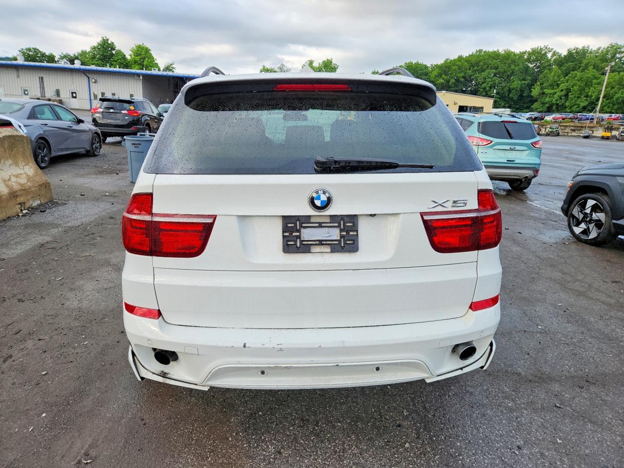 2013 Bmw X5 Xdrive35i White vin: 5UXZV4C50D0B03353