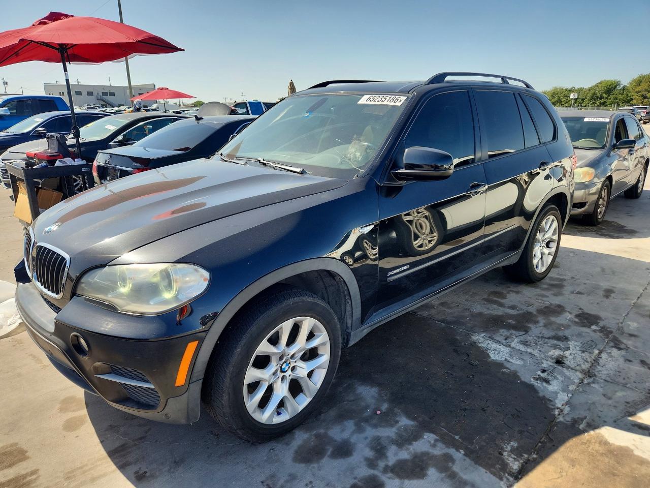 2013 Bmw X5 Xdrive35i Black vin: 5UXZV4C50D0B07371