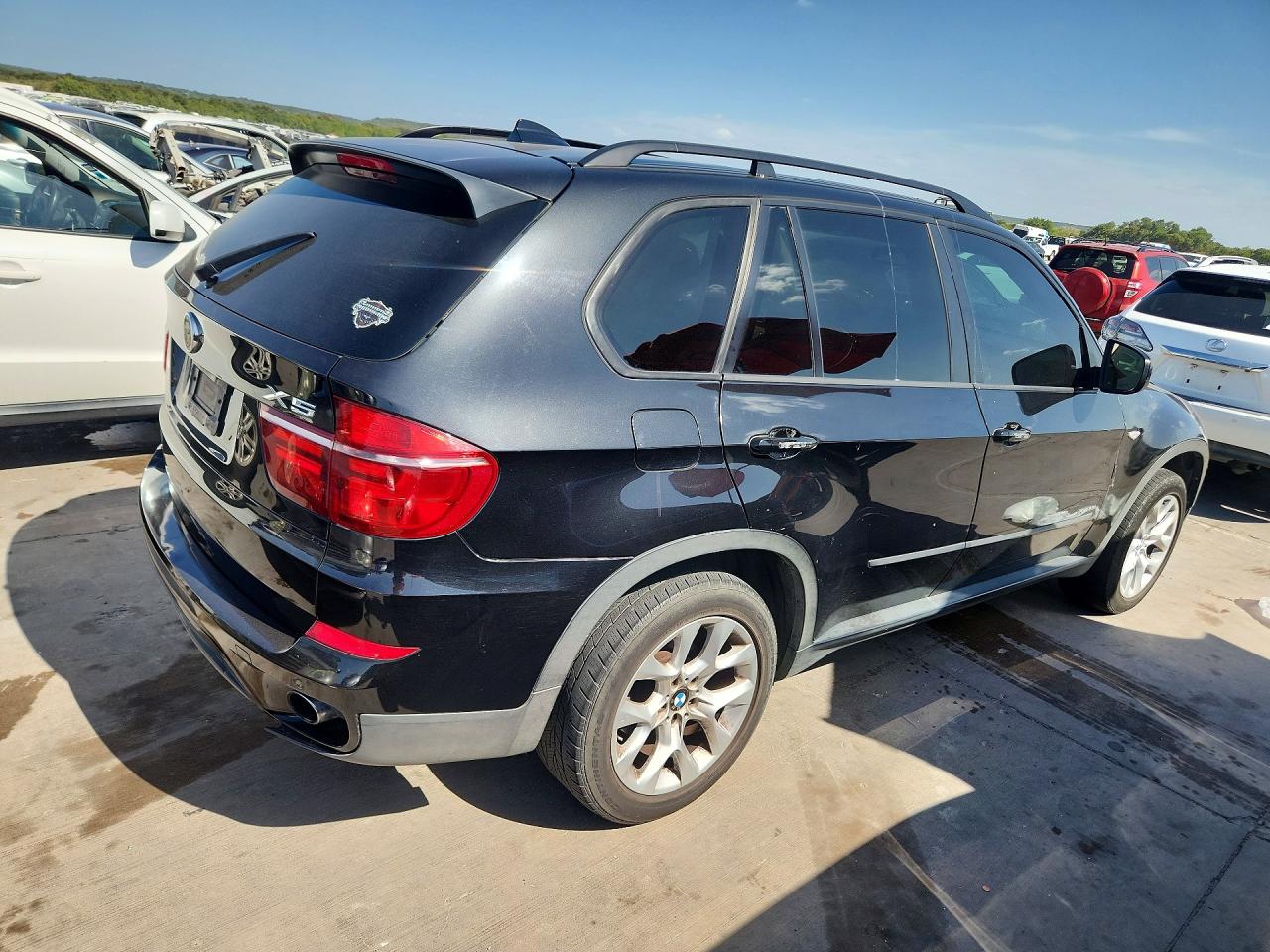 2013 Bmw X5 Xdrive35i Black vin: 5UXZV4C50D0B07371
