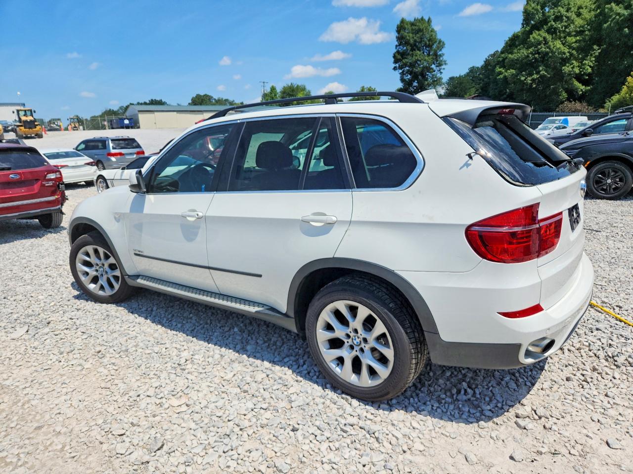 2013 Bmw X5 Xdrive35i White vin: 5UXZV4C50D0E07024