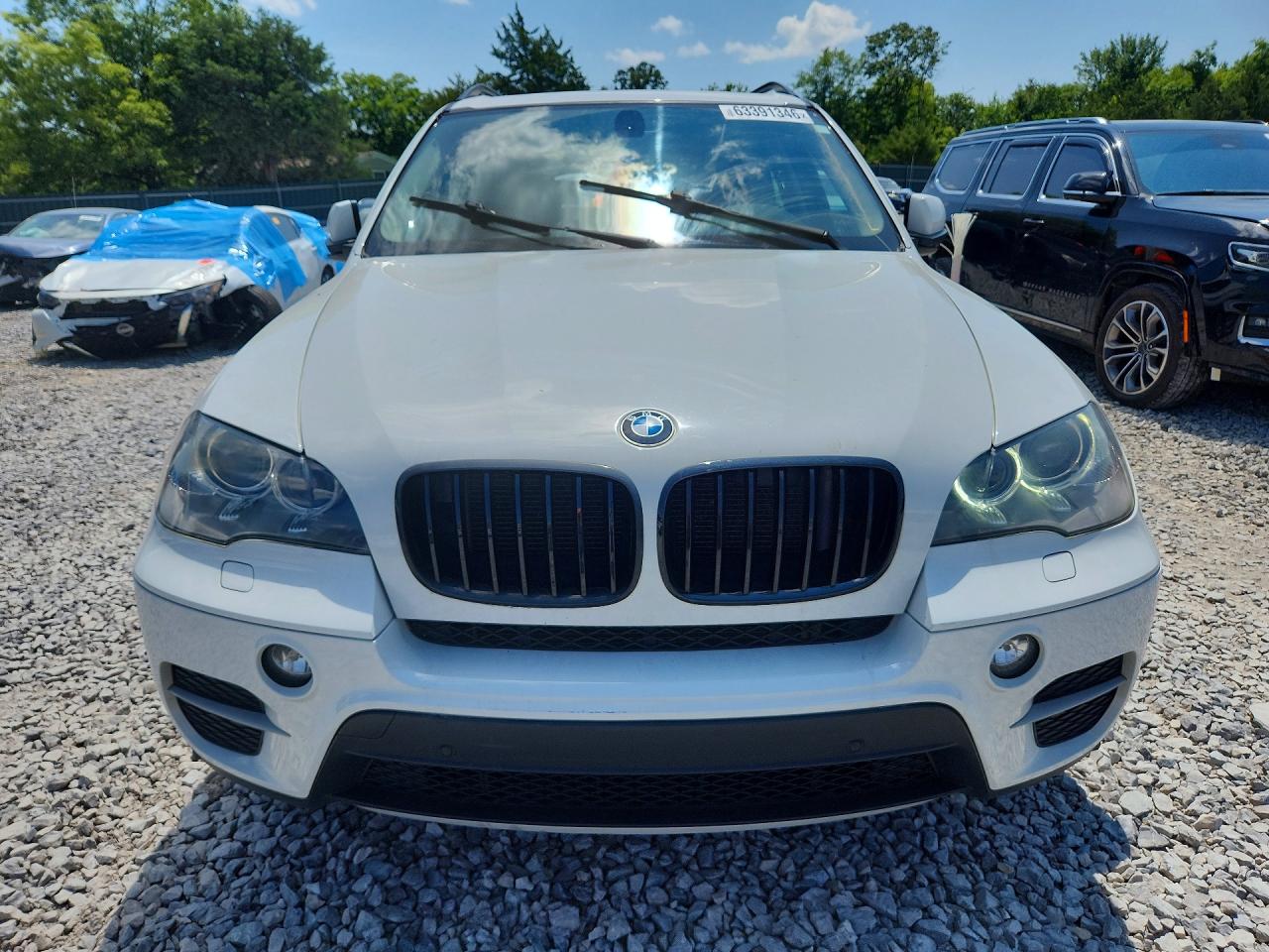 2013 Bmw X5 Xdrive35i White vin: 5UXZV4C50D0E07024