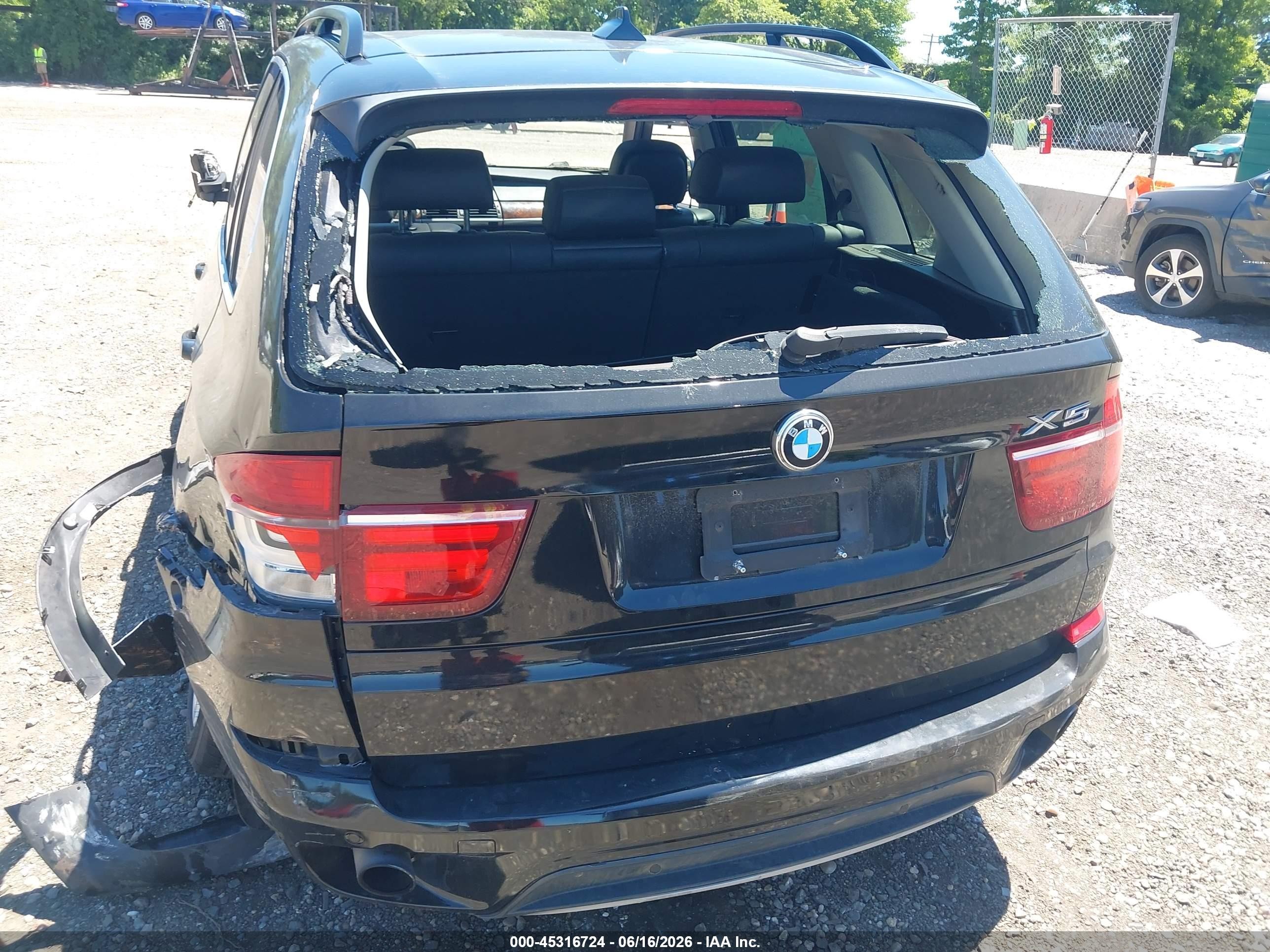 2013 Bmw X5 Xdrive35i/xdrive35i Premium/xdrive35i Sport Activity Black vin: 5UXZV4C50D0G55435