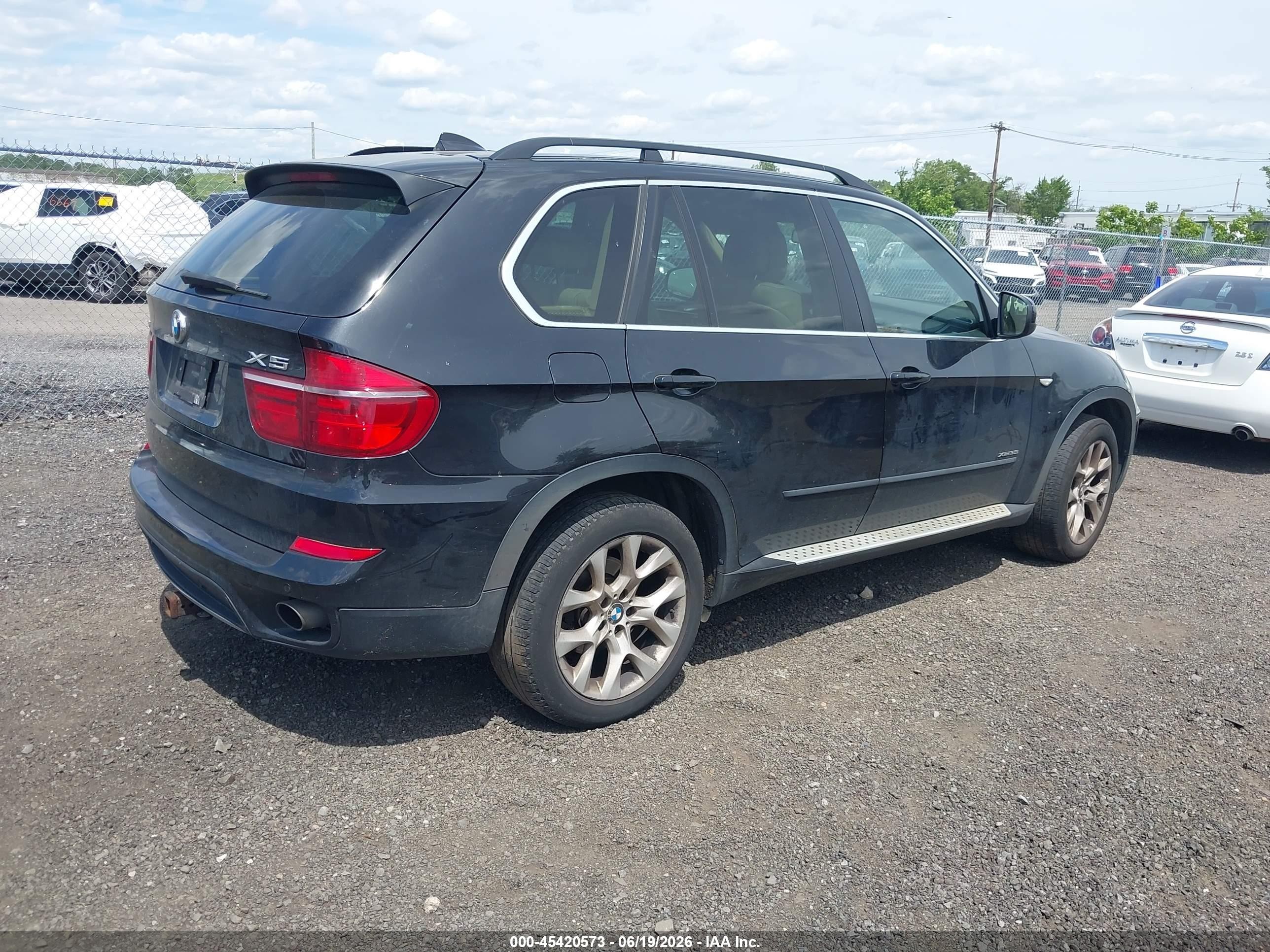 2013 Bmw X5 Xdrive35i/xdrive35i Premium/xdrive35i Sport Activity Black vin: 5UXZV4C50D0G56374