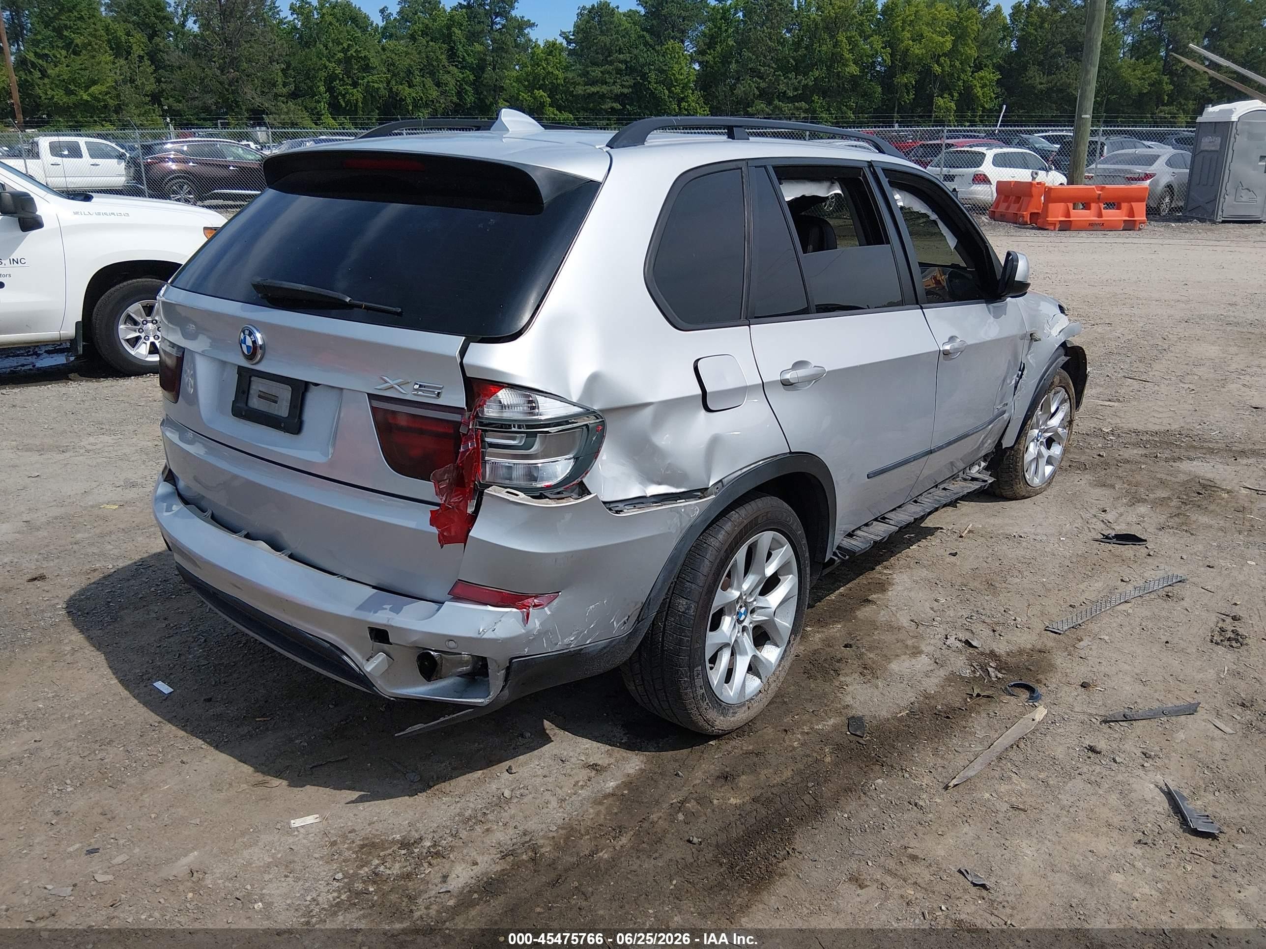2011 Bmw X5 Xdrive35i/xdrive35i Premium/xdrive35i Sport Activity Silver vin: 5UXZV4C51BL402102