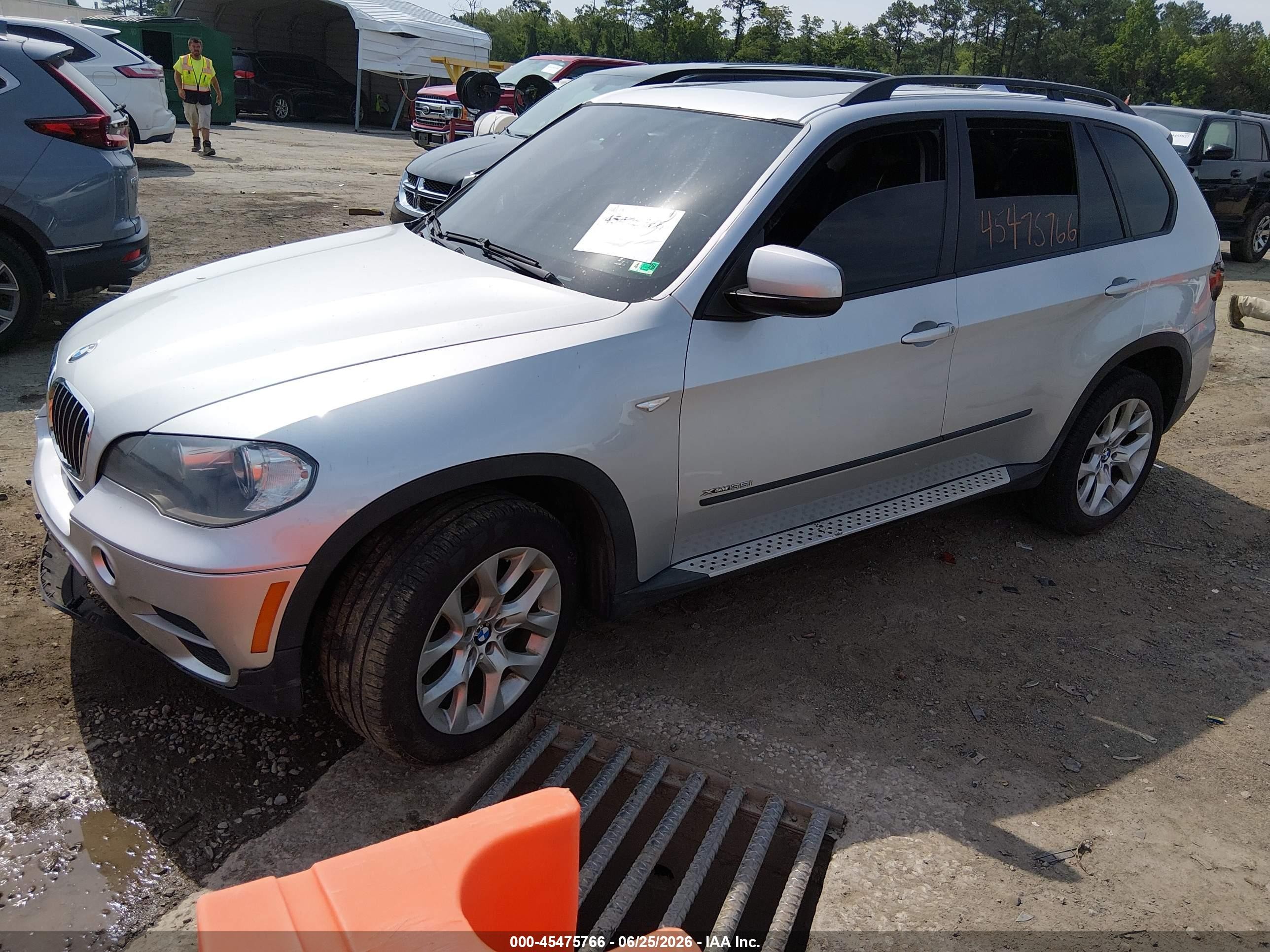 2011 Bmw X5 Xdrive35i/xdrive35i Premium/xdrive35i Sport Activity Silver vin: 5UXZV4C51BL402102