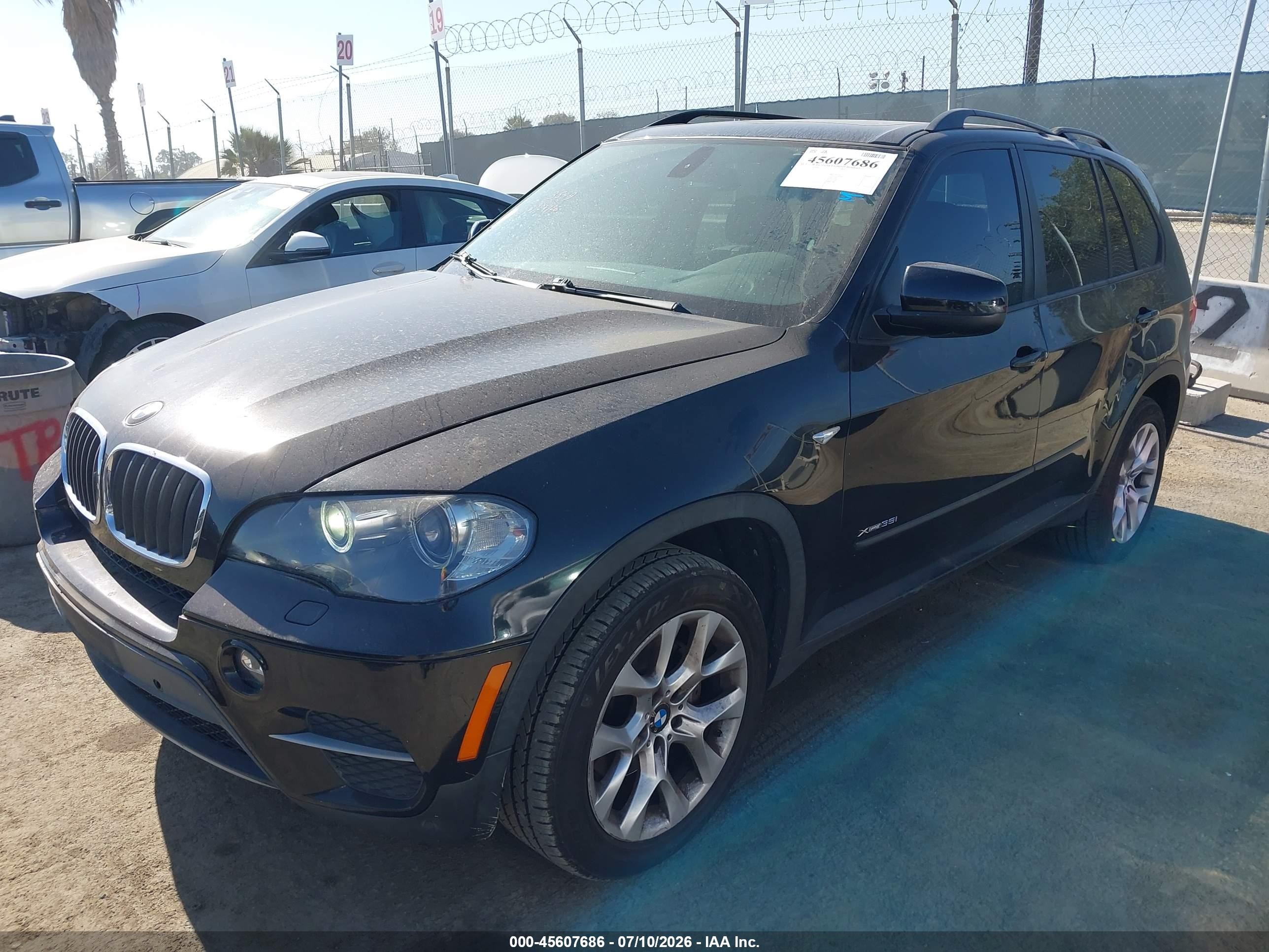 2011 Bmw X5 Xdrive35i/xdrive35i Premium/xdrive35i Sport Activity Black vin: 5UXZV4C51BL402908