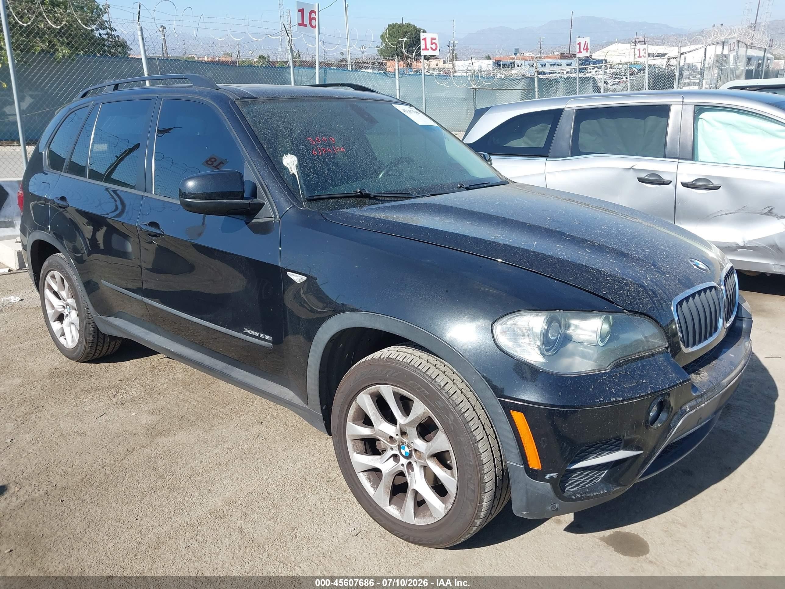 2011 Bmw X5 Xdrive35i/xdrive35i Premium/xdrive35i Sport Activity Black vin: 5UXZV4C51BL402908