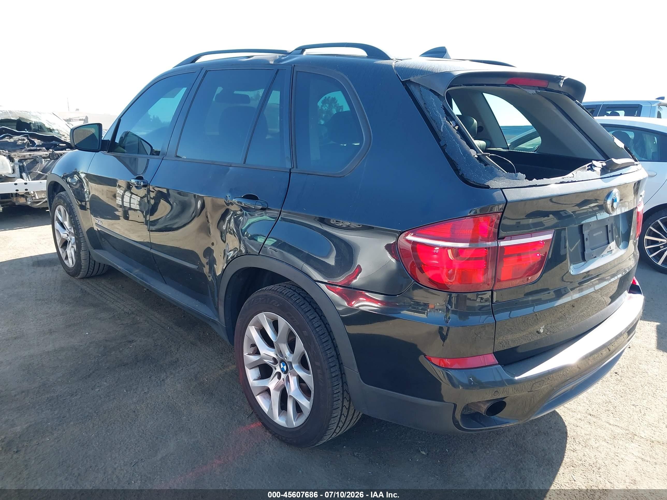 2011 Bmw X5 Xdrive35i/xdrive35i Premium/xdrive35i Sport Activity Black vin: 5UXZV4C51BL402908