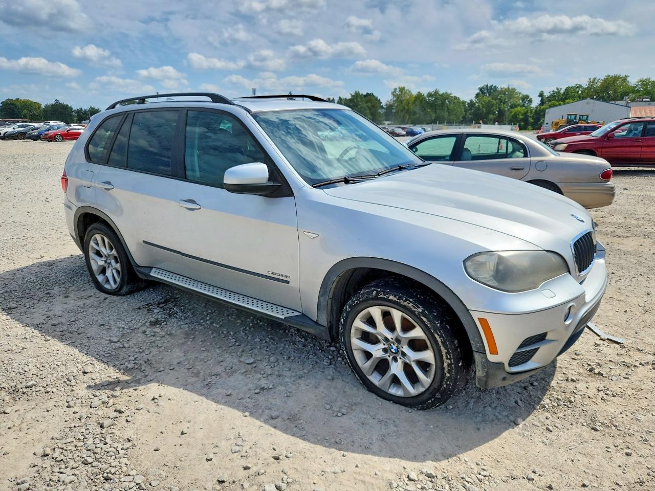 2011 Bmw X5 Xdrive35i Серебряный vin: 5UXZV4C51BL409311
