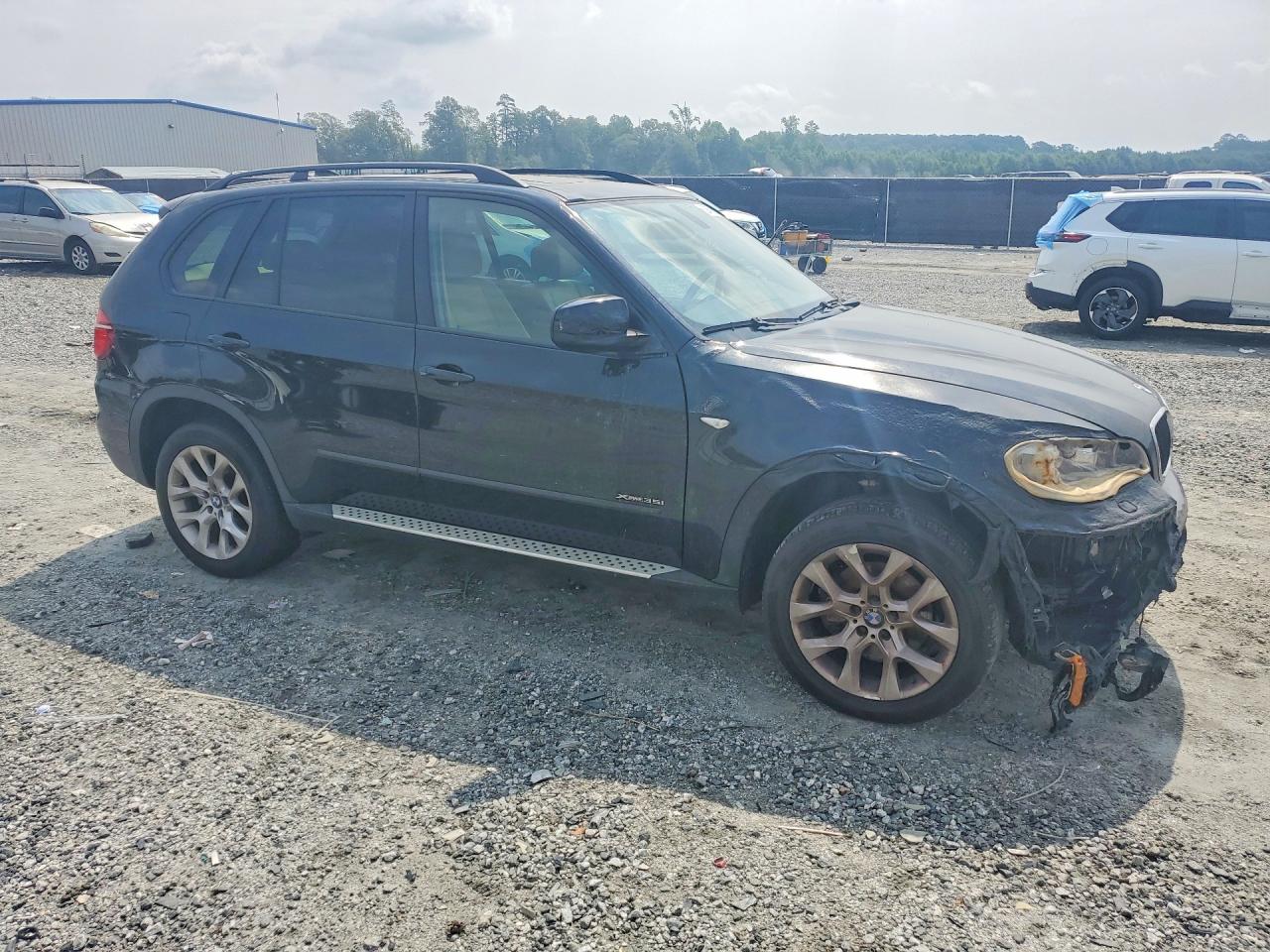 2011 Bmw X5 Xdrive35i Black vin: 5UXZV4C51BL413116
