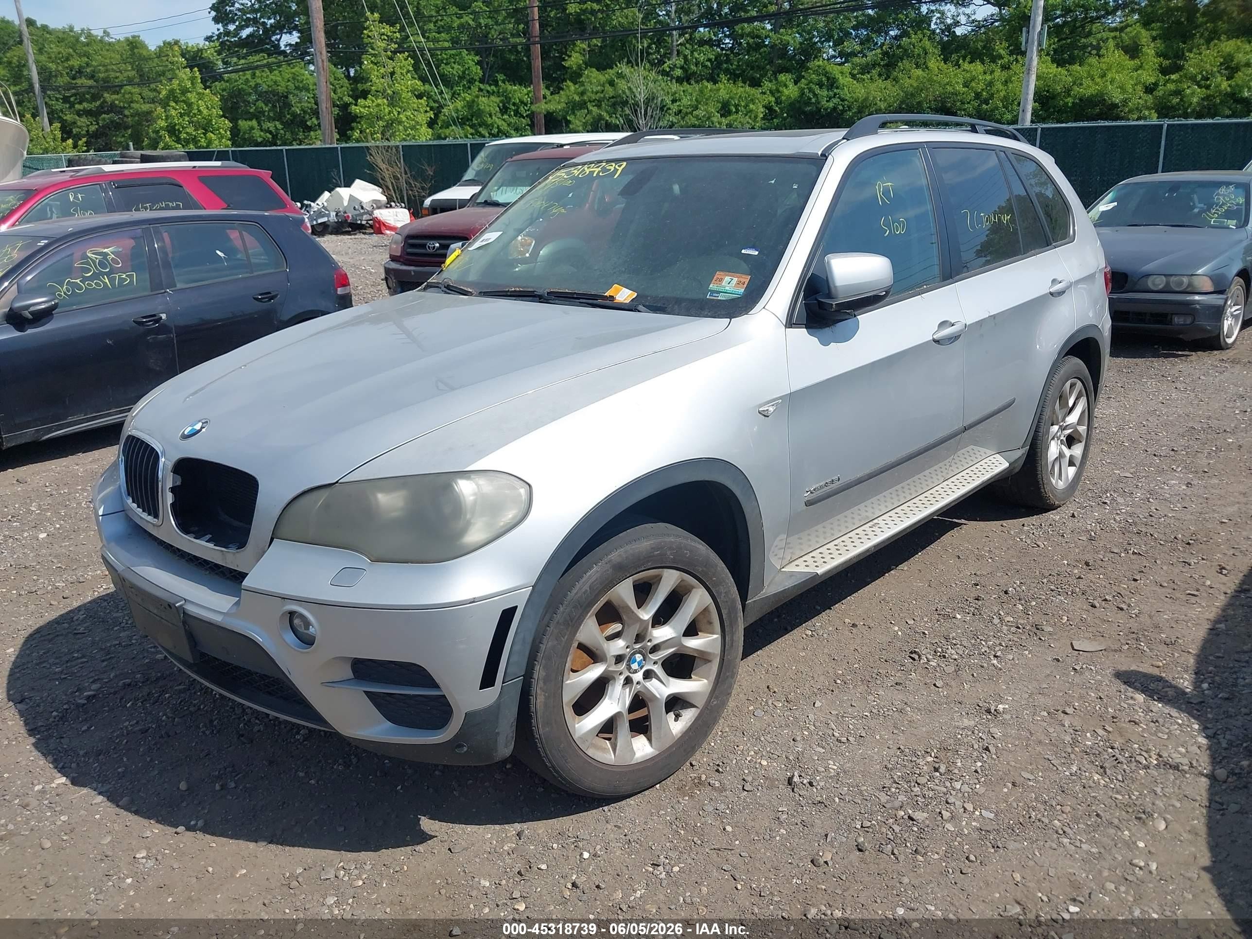 2011 Bmw X5 Xdrive35i/xdrive35i Premium/xdrive35i Sport Activity Gray vin: 5UXZV4C51BL414072