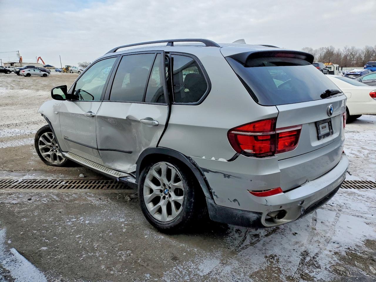 2012 Bmw X5 Xdrive35i Серебряный vin: 5UXZV4C51CL746417