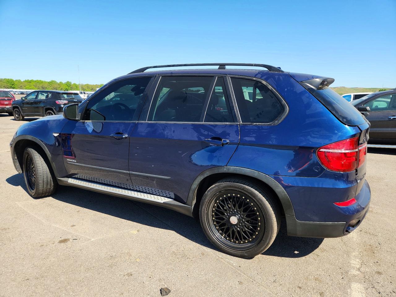 2012 Bmw X5 Xdrive35i Blue vin: 5UXZV4C51CL751844