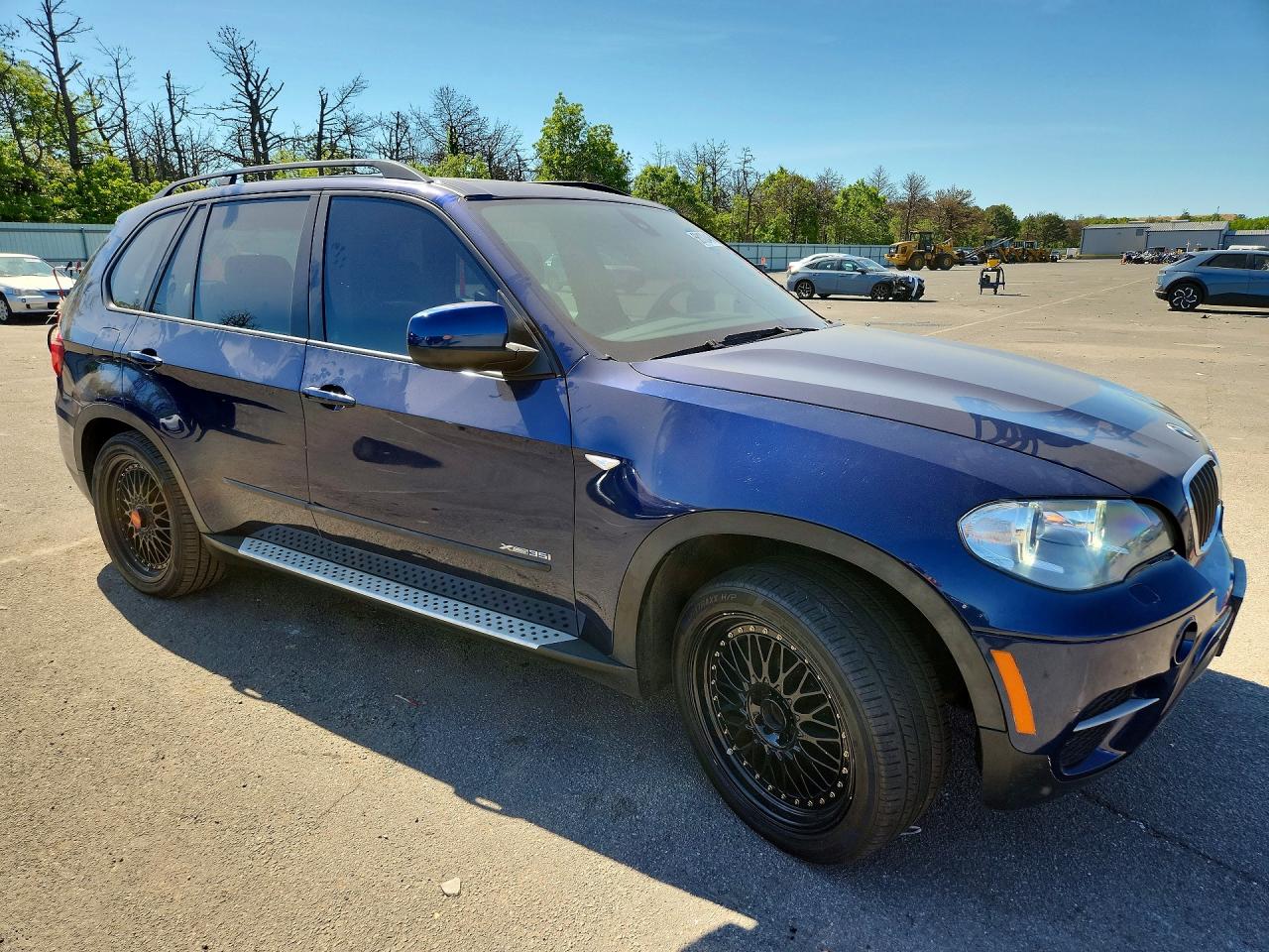 2012 Bmw X5 Xdrive35i Blue vin: 5UXZV4C51CL751844