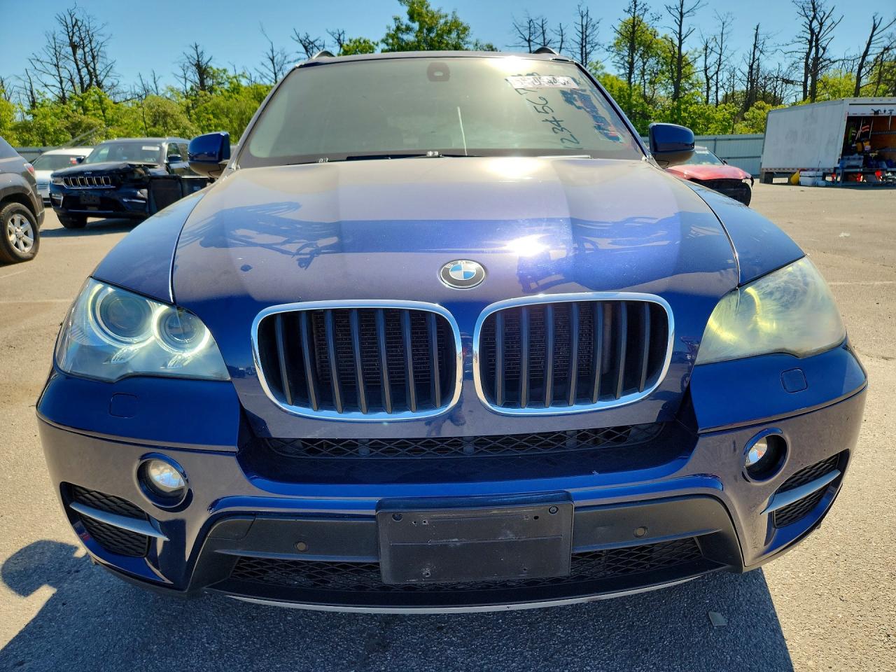 2012 Bmw X5 Xdrive35i Blue vin: 5UXZV4C51CL751844