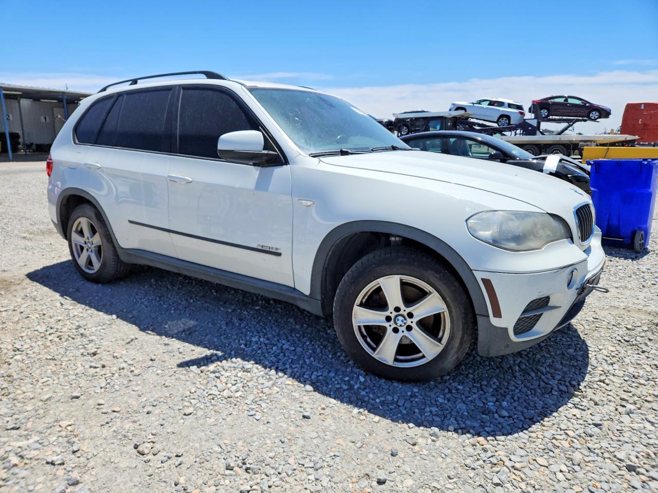 2012 Bmw X5 Xdrive35i White vin: 5UXZV4C51CL987412
