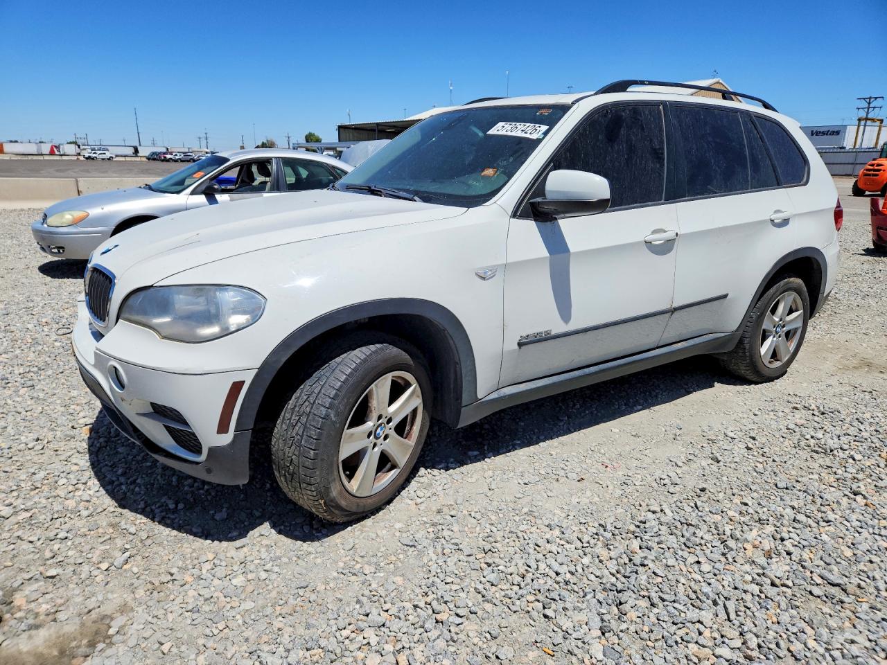 2012 Bmw X5 Xdrive35i White vin: 5UXZV4C51CL987412