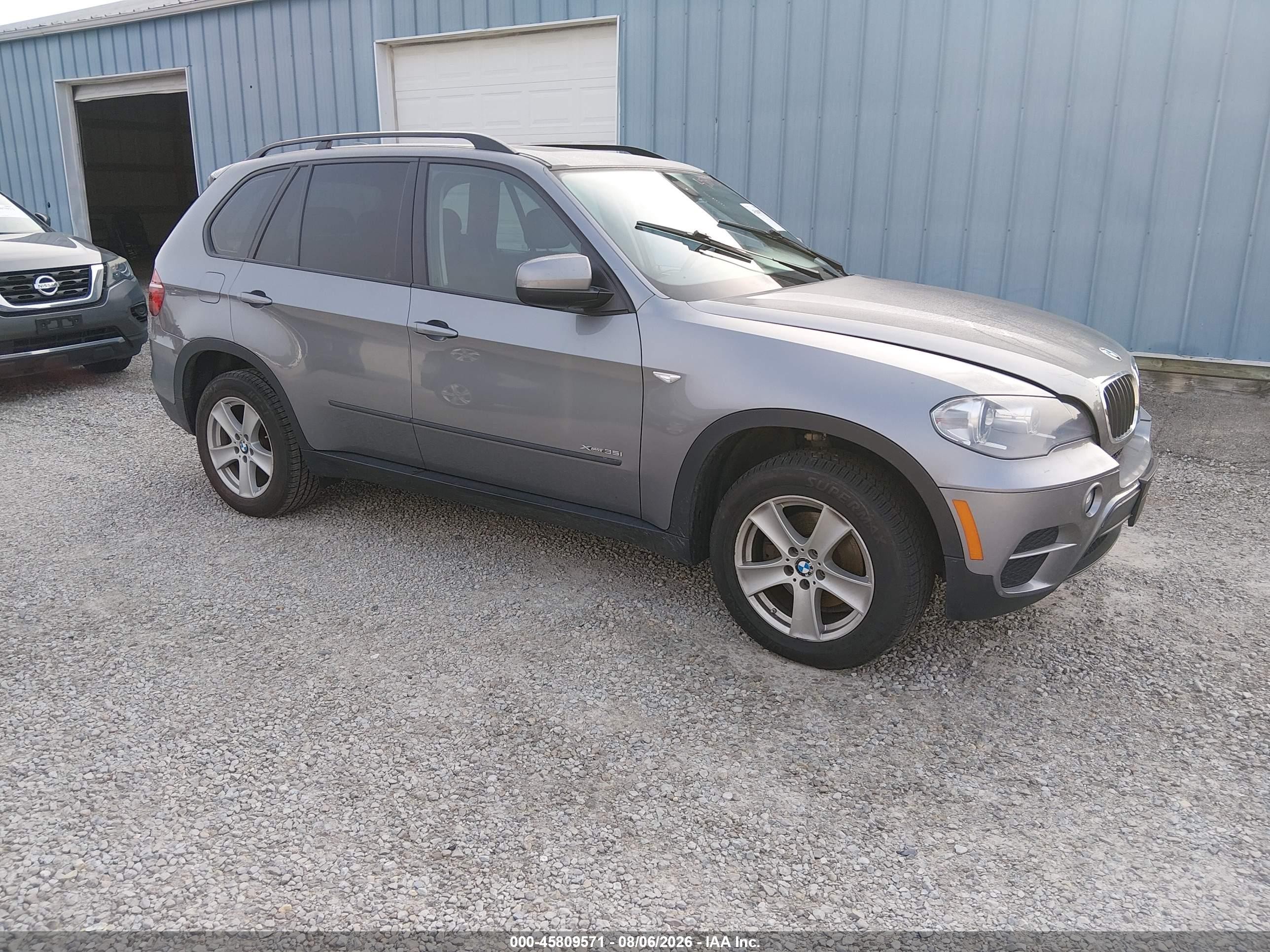 2013 Bmw X5 Xdrive35i/xdrive35i Premium/xdrive35i Sport Activity Silver vin: 5UXZV4C51D0B03734