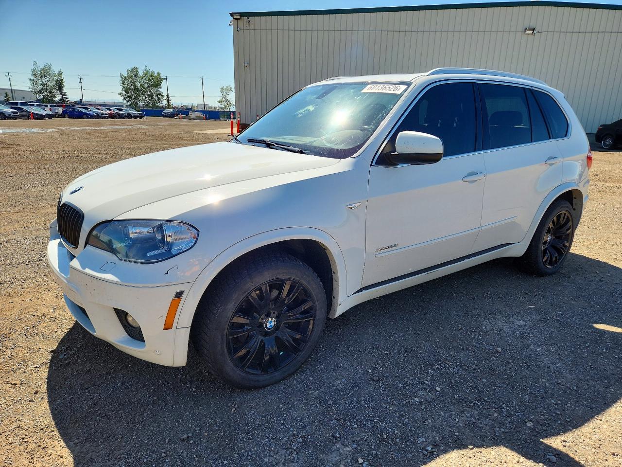2013 Bmw X5 Xdrive35i White vin: 5UXZV4C51D0B05077