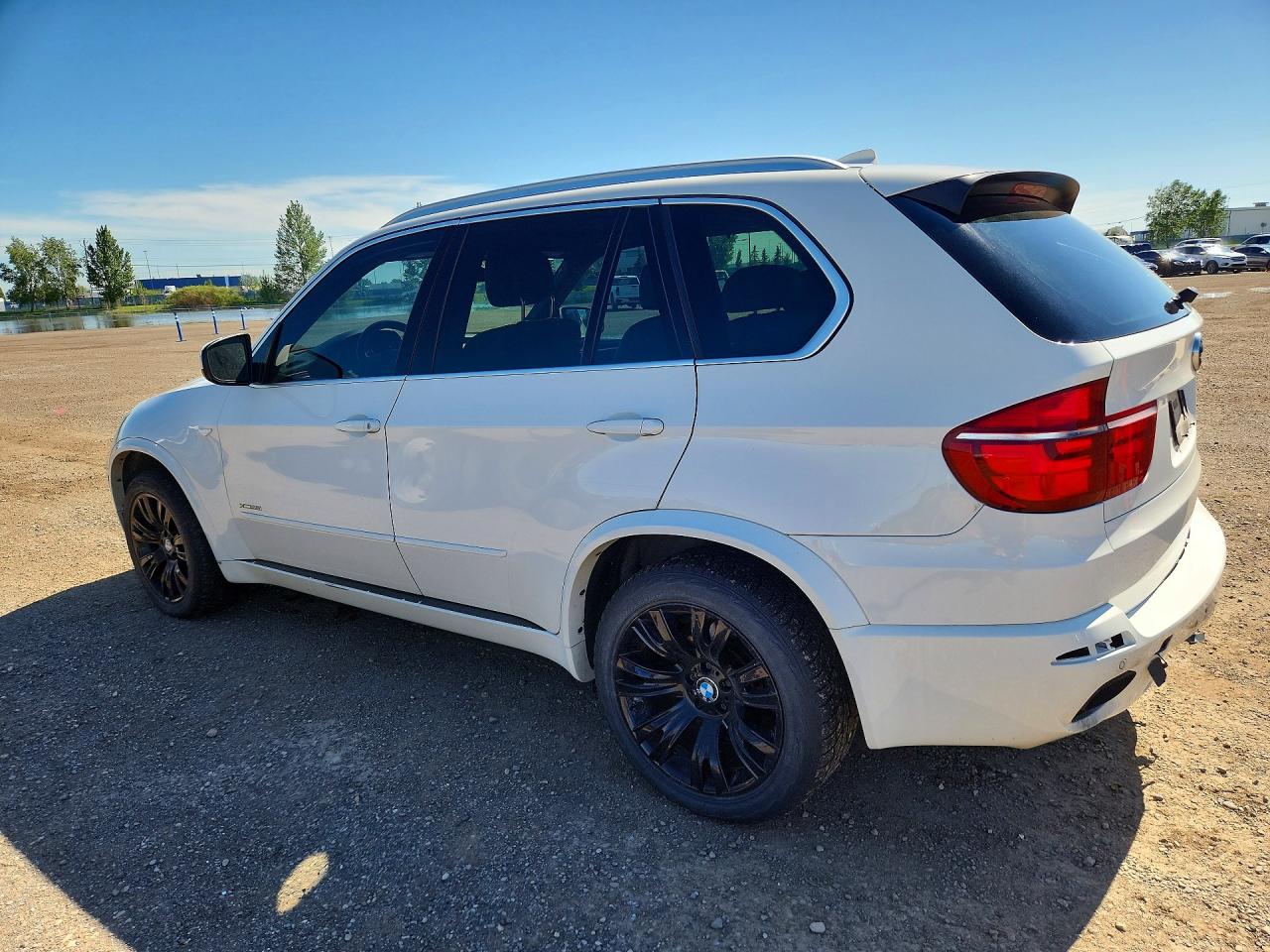 2013 Bmw X5 Xdrive35i White vin: 5UXZV4C51D0B05077