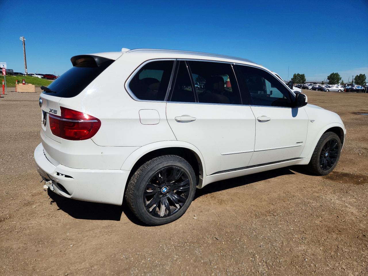 2013 Bmw X5 Xdrive35i White vin: 5UXZV4C51D0B05077