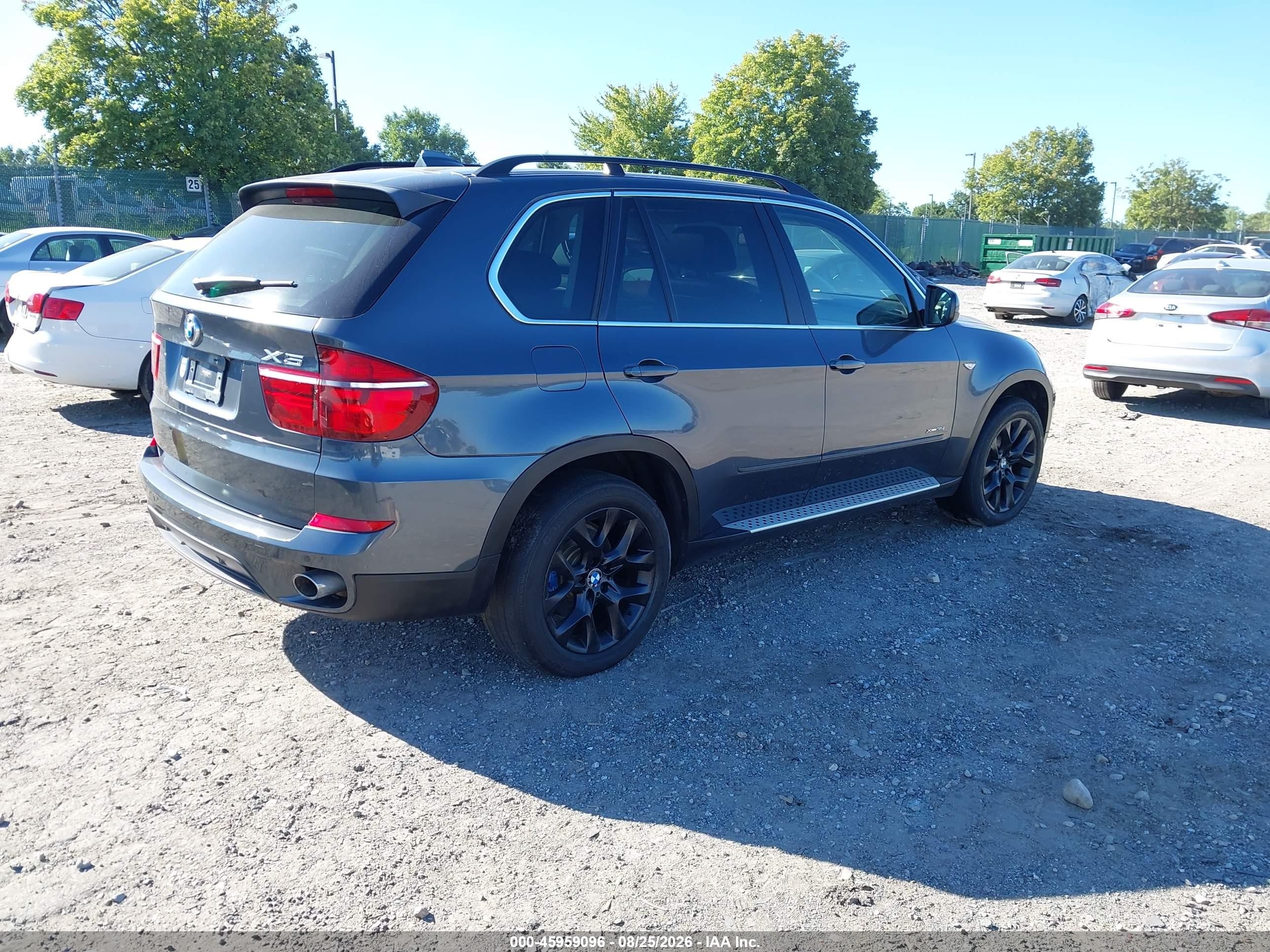 2013 Bmw X5 Xdrive35i/xdrive35i Premium/xdrive35i Sport Activity Gray vin: 5UXZV4C51D0B07332