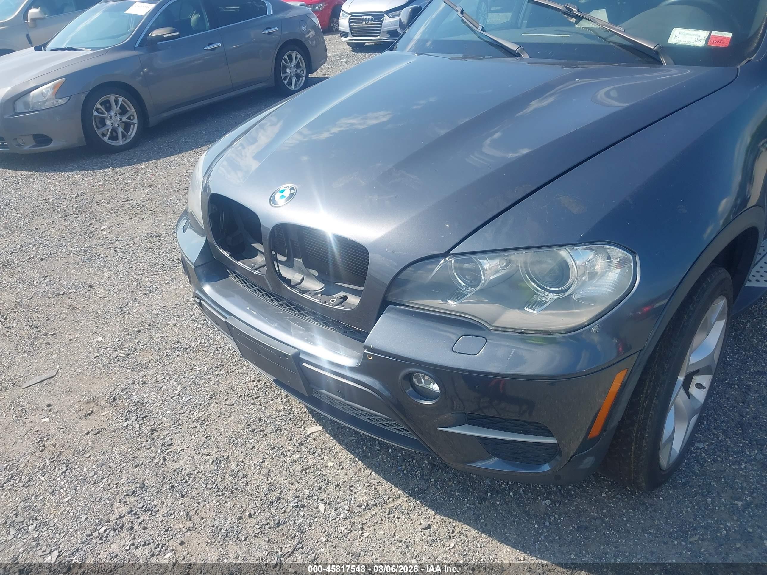 2013 Bmw X5 Xdrive35i/xdrive35i Premium/xdrive35i Sport Activity Gray vin: 5UXZV4C51D0B24101