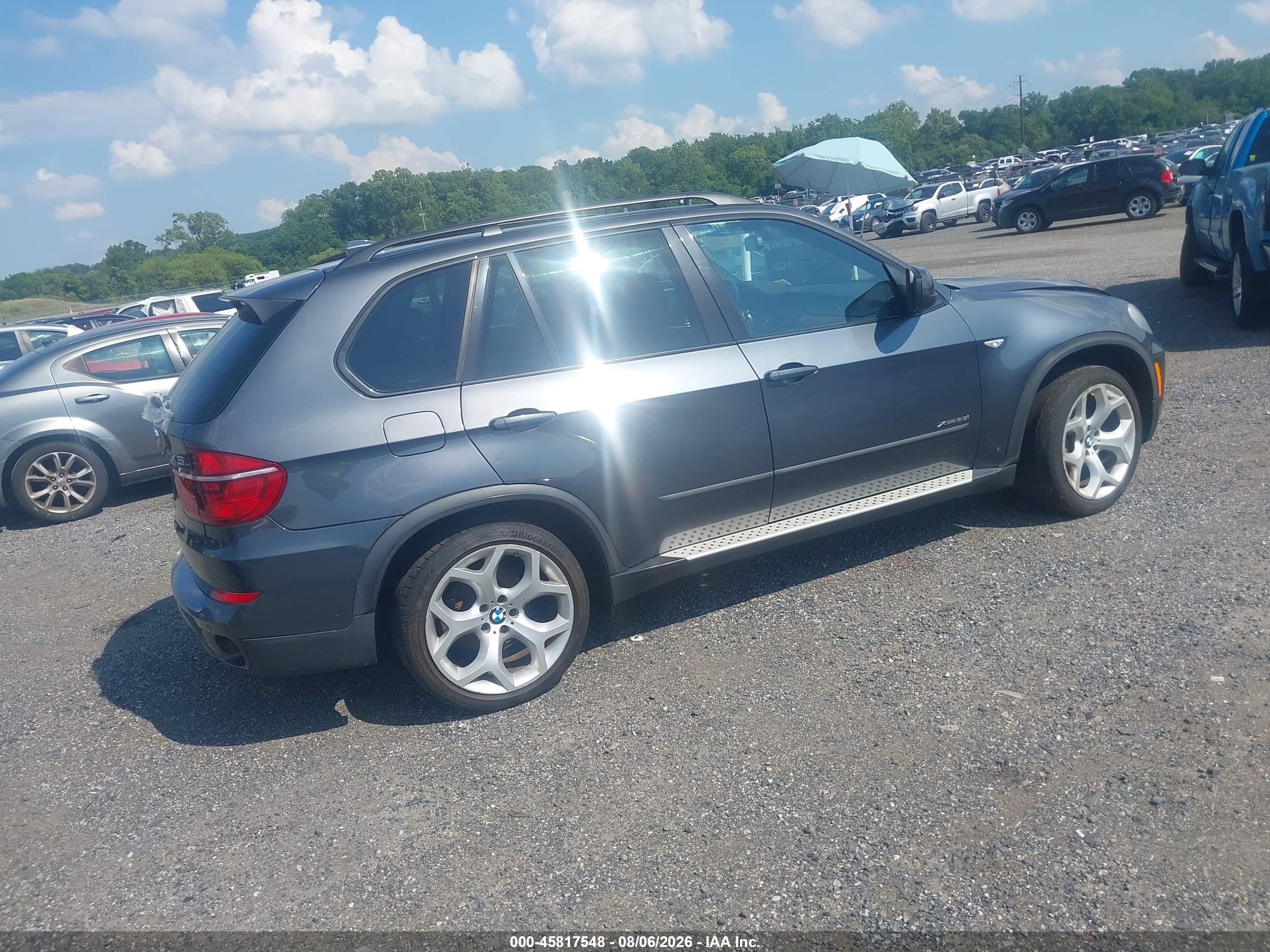2013 Bmw X5 Xdrive35i/xdrive35i Premium/xdrive35i Sport Activity Gray vin: 5UXZV4C51D0B24101