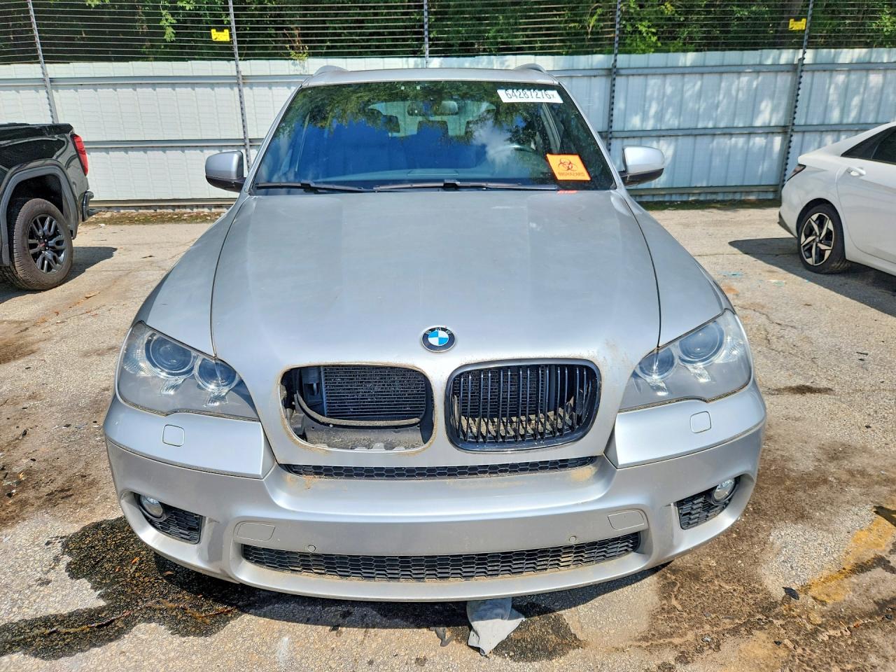 2013 Bmw X5 Серебряный vin: 5UXZV4C51D0E11082