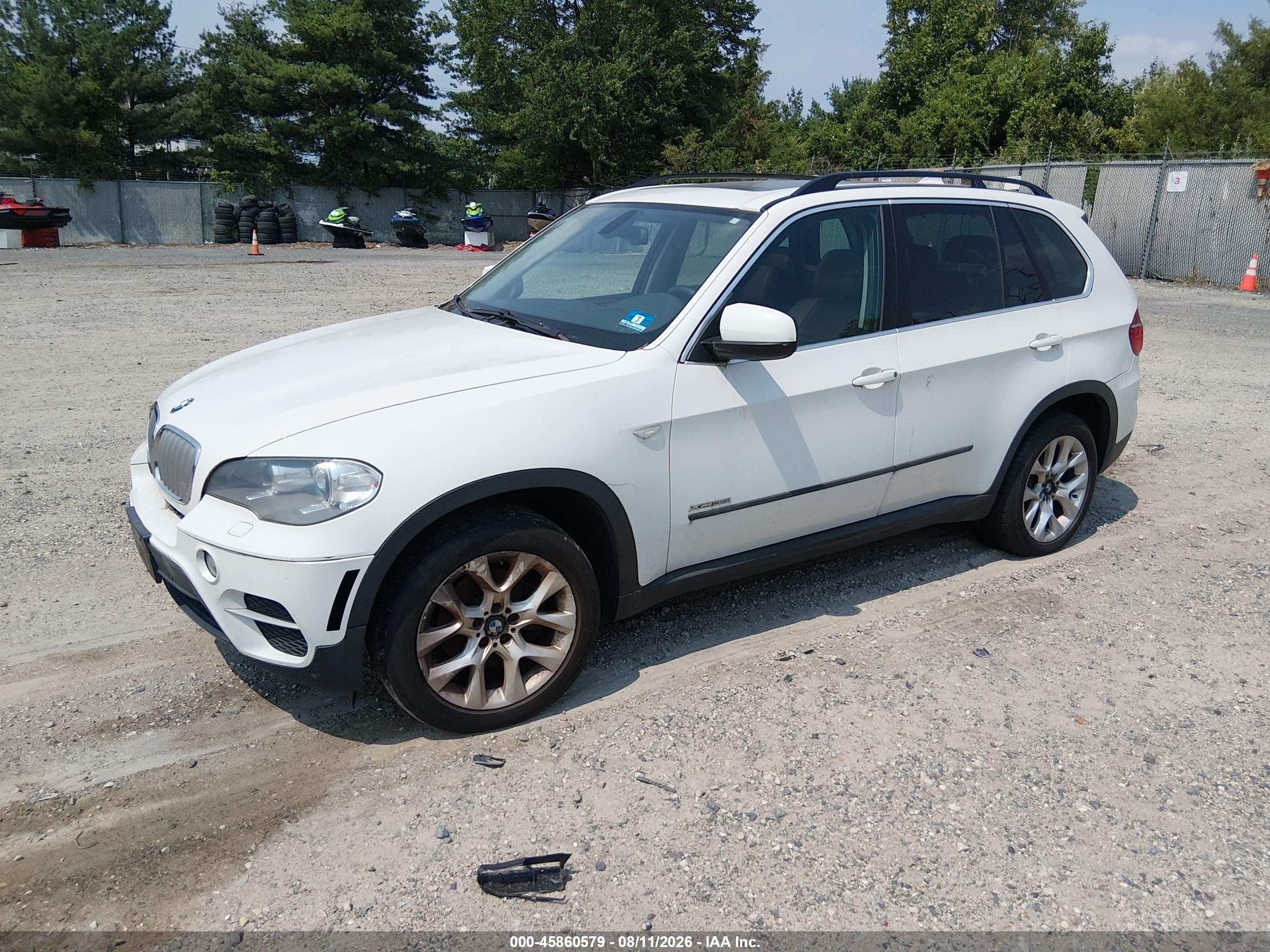 2013 Bmw X5 Xdrive35i/xdrive35i Premium/xdrive35i Sport Activity White vin: 5UXZV4C51D0E11194