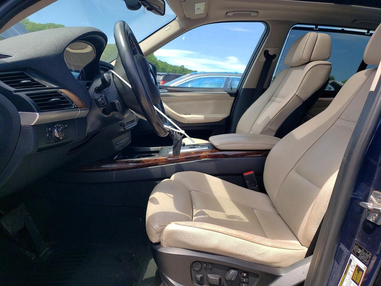 2011 Bmw X5 Xdrive35i Blue vin: 5UXZV4C52BL408216
