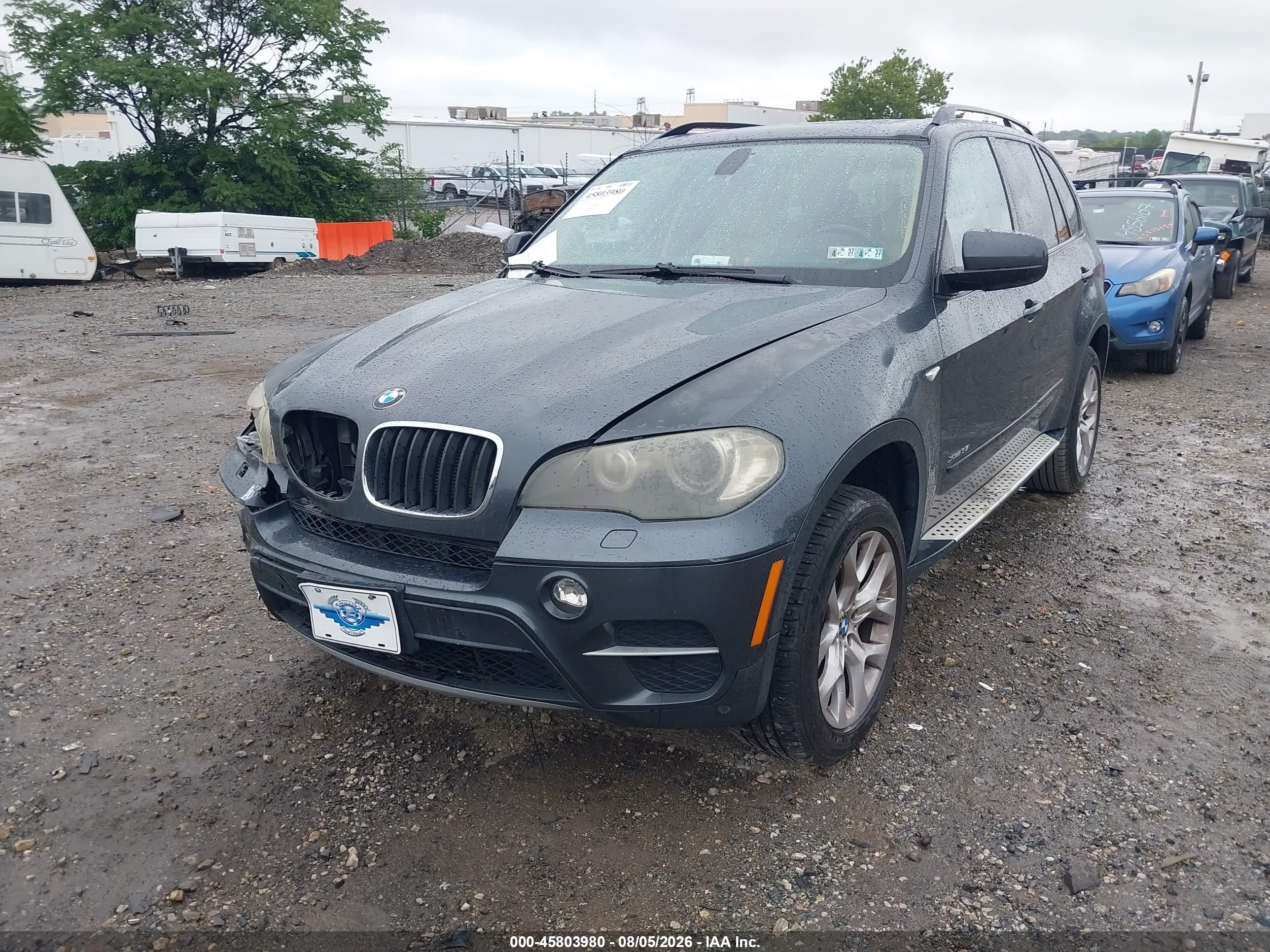 2011 Bmw X5 Xdrive35i/xdrive35i Premium/xdrive35i Sport Activity Gray vin: 5UXZV4C52BL410385
