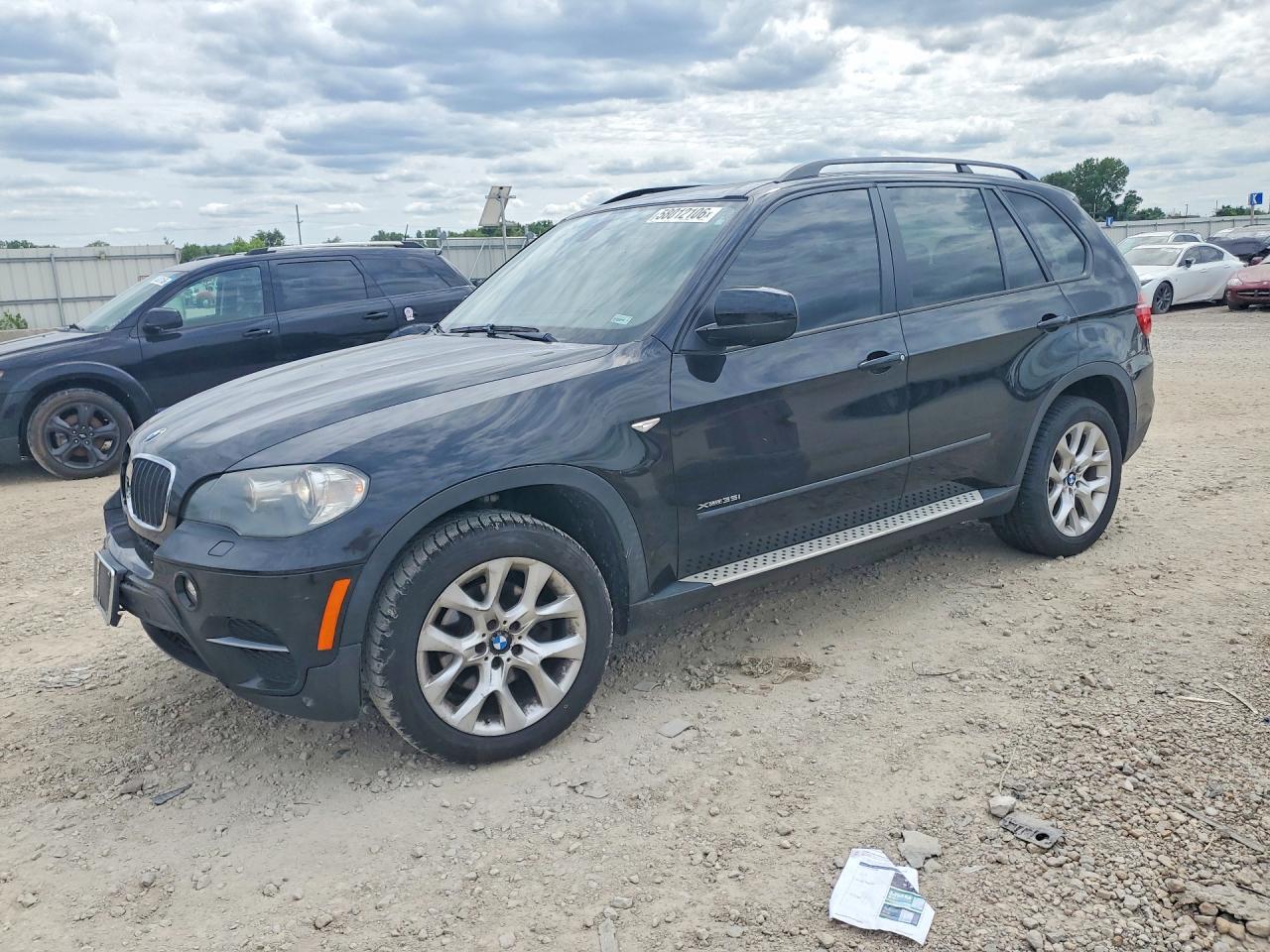 2011 Bmw X5 Xdrive35i Black vin: 5UXZV4C52BL414579