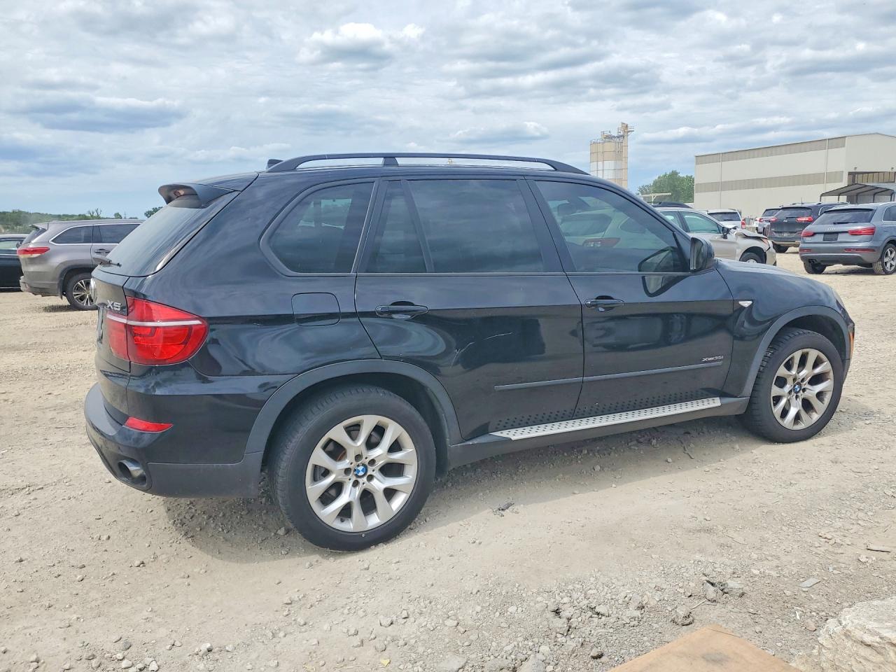 2011 Bmw X5 Xdrive35i Black vin: 5UXZV4C52BL414579