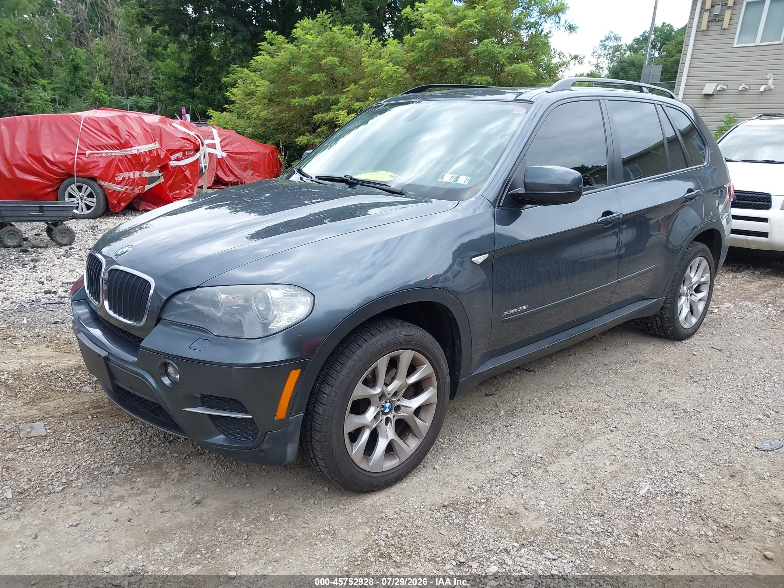 2011 Bmw X5 Xdrive35i/xdrive35i Premium/xdrive35i Sport Activity Серый vin: 5UXZV4C52BLL58367