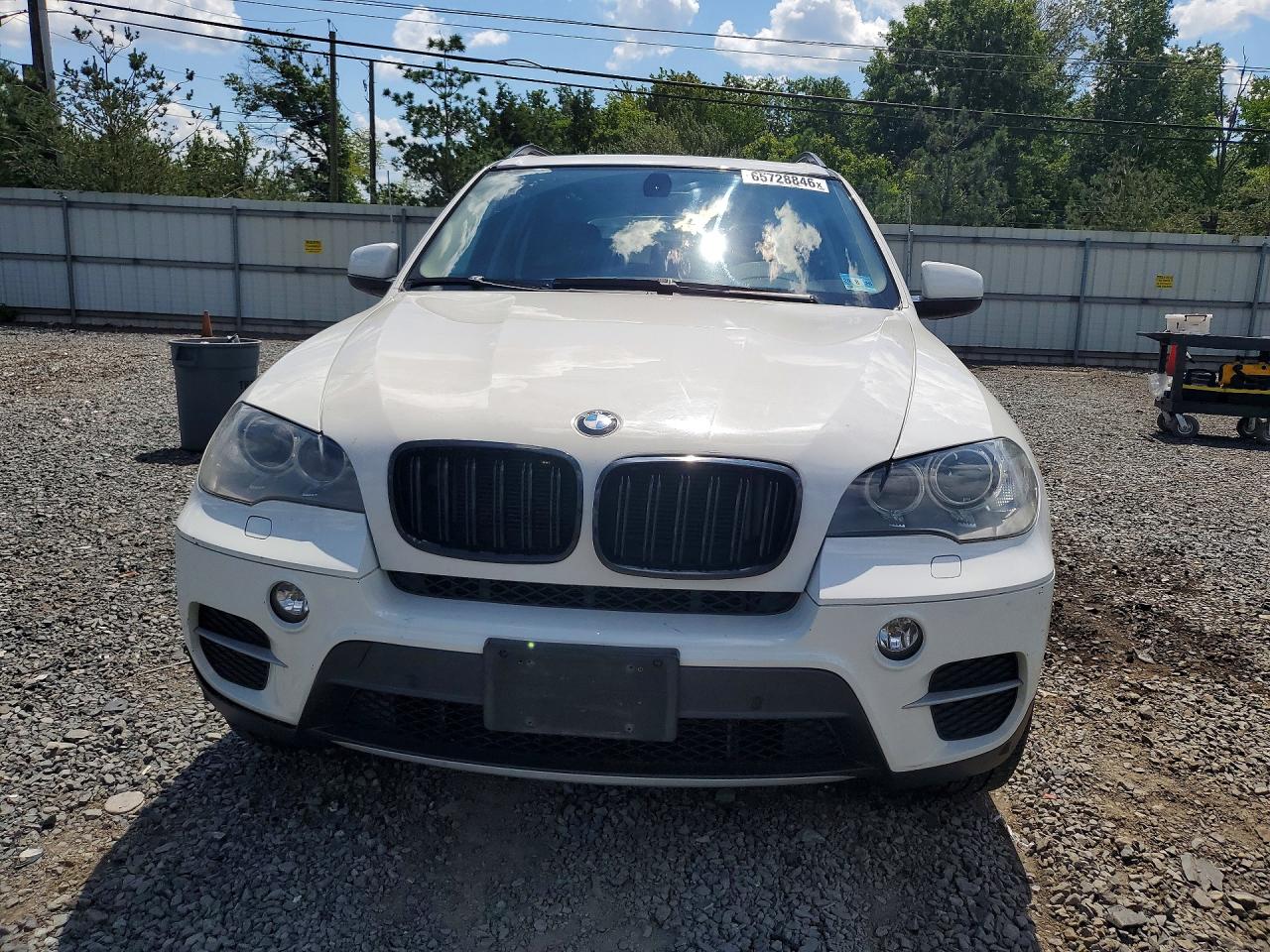 2012 Bmw X5 Xdrive35i White vin: 5UXZV4C52CL752484