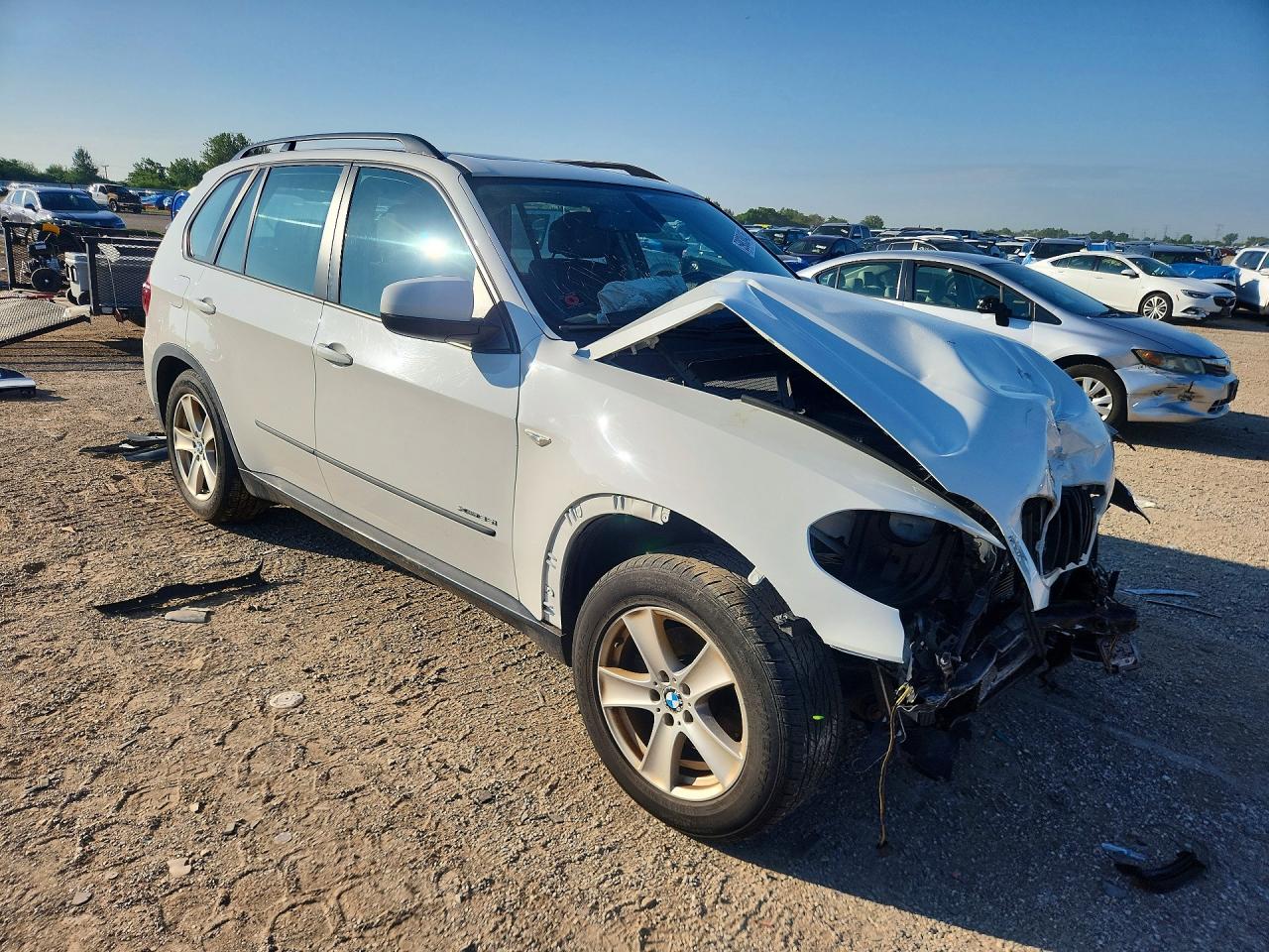2013 Bmw X5 Xdrive35i White vin: 5UXZV4C52D0B00700