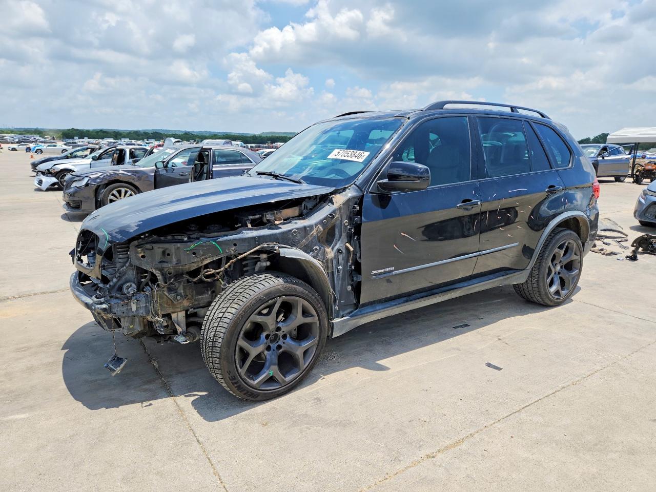 2013 Bmw X5 Xdrive35i Black vin: 5UXZV4C52D0B01331