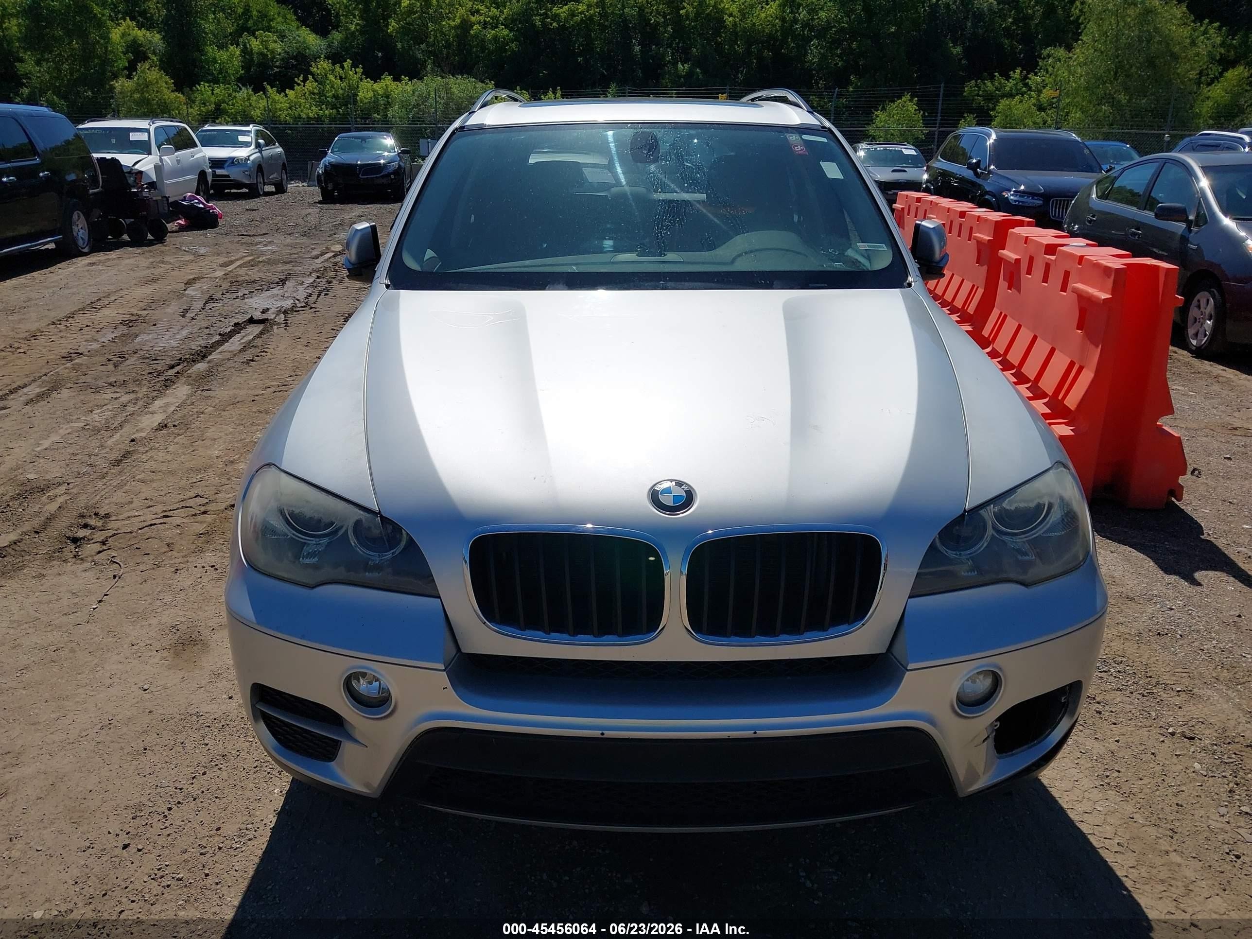 2013 Bmw X5 Xdrive35i/xdrive35i Premium/xdrive35i Sport Activity Silver vin: 5UXZV4C52D0B05895