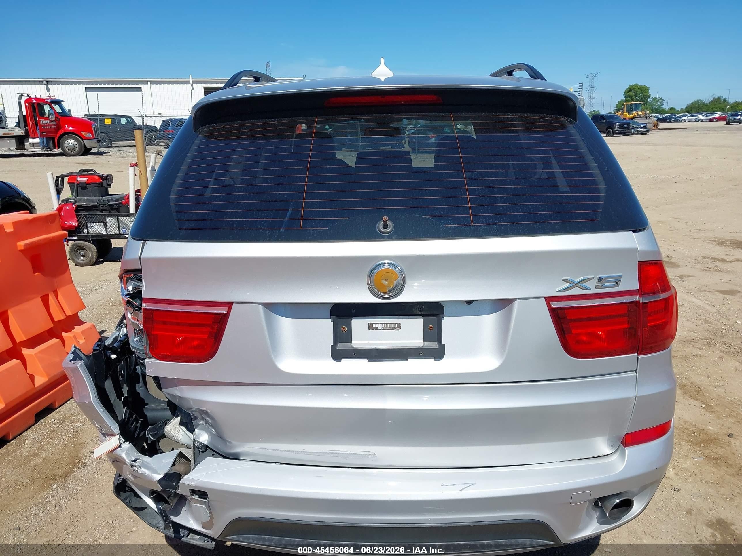2013 Bmw X5 Xdrive35i/xdrive35i Premium/xdrive35i Sport Activity Silver vin: 5UXZV4C52D0B05895