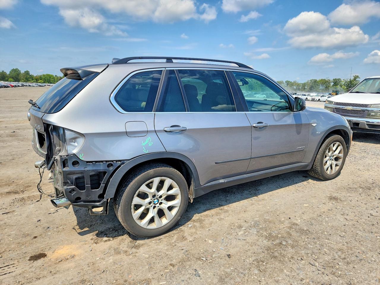 2013 Bmw X5 Xdrive35i Gray vin: 5UXZV4C52D0B11311