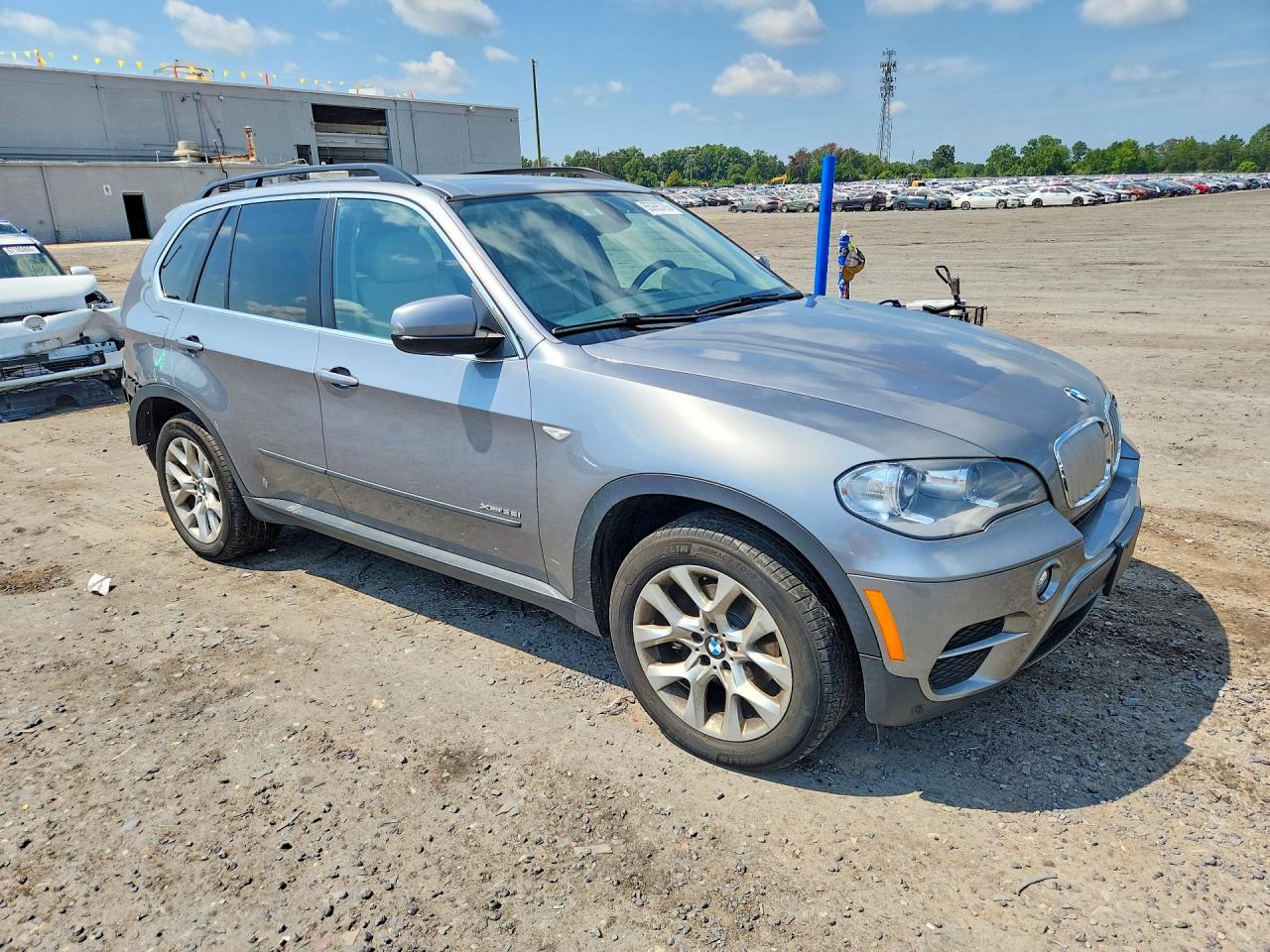 2013 Bmw X5 Xdrive35i Gray vin: 5UXZV4C52D0B11311