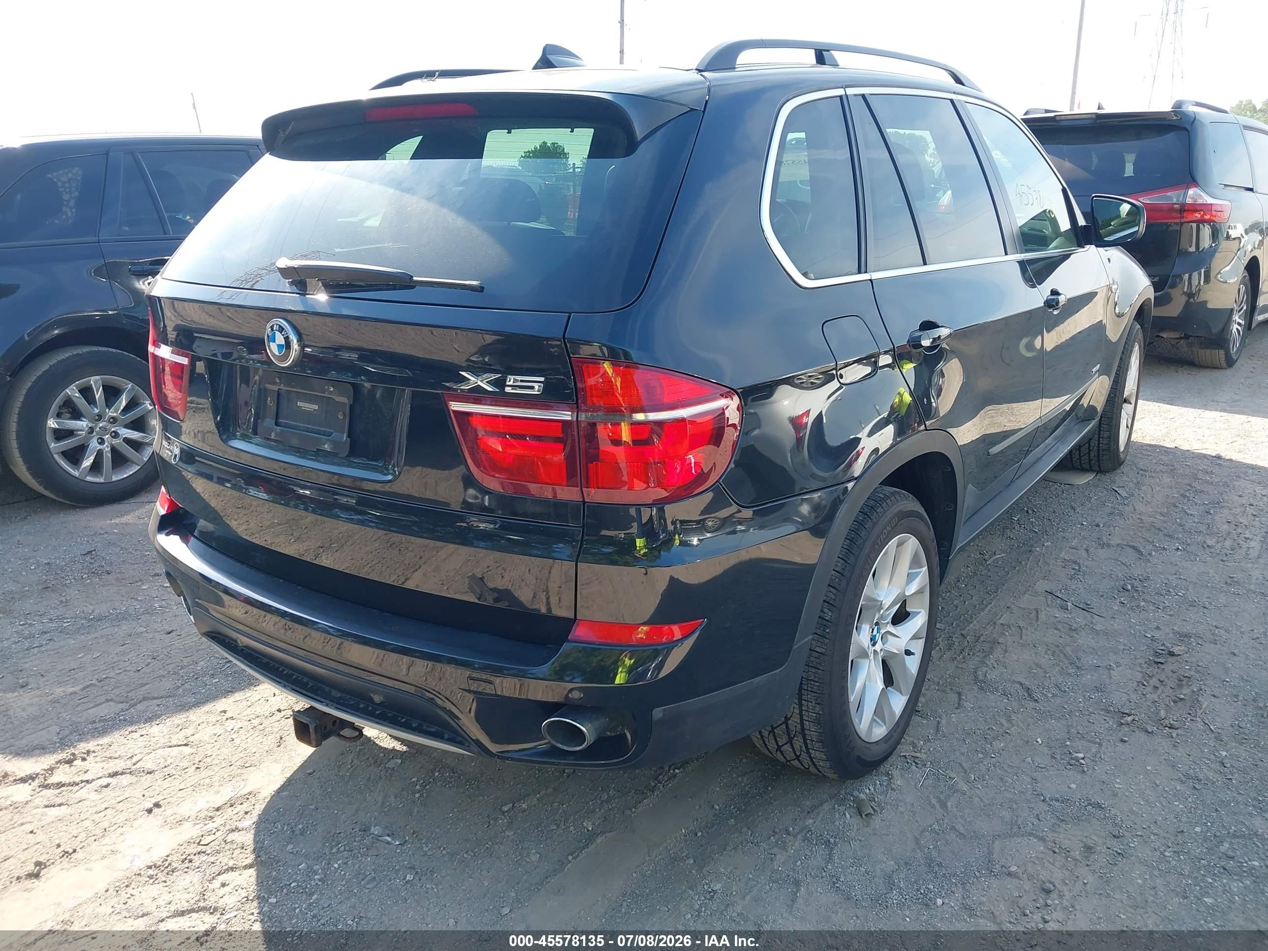 2013 Bmw X5 Xdrive35i/xdrive35i Premium/xdrive35i Sport Activity Black vin: 5UXZV4C52D0E05176