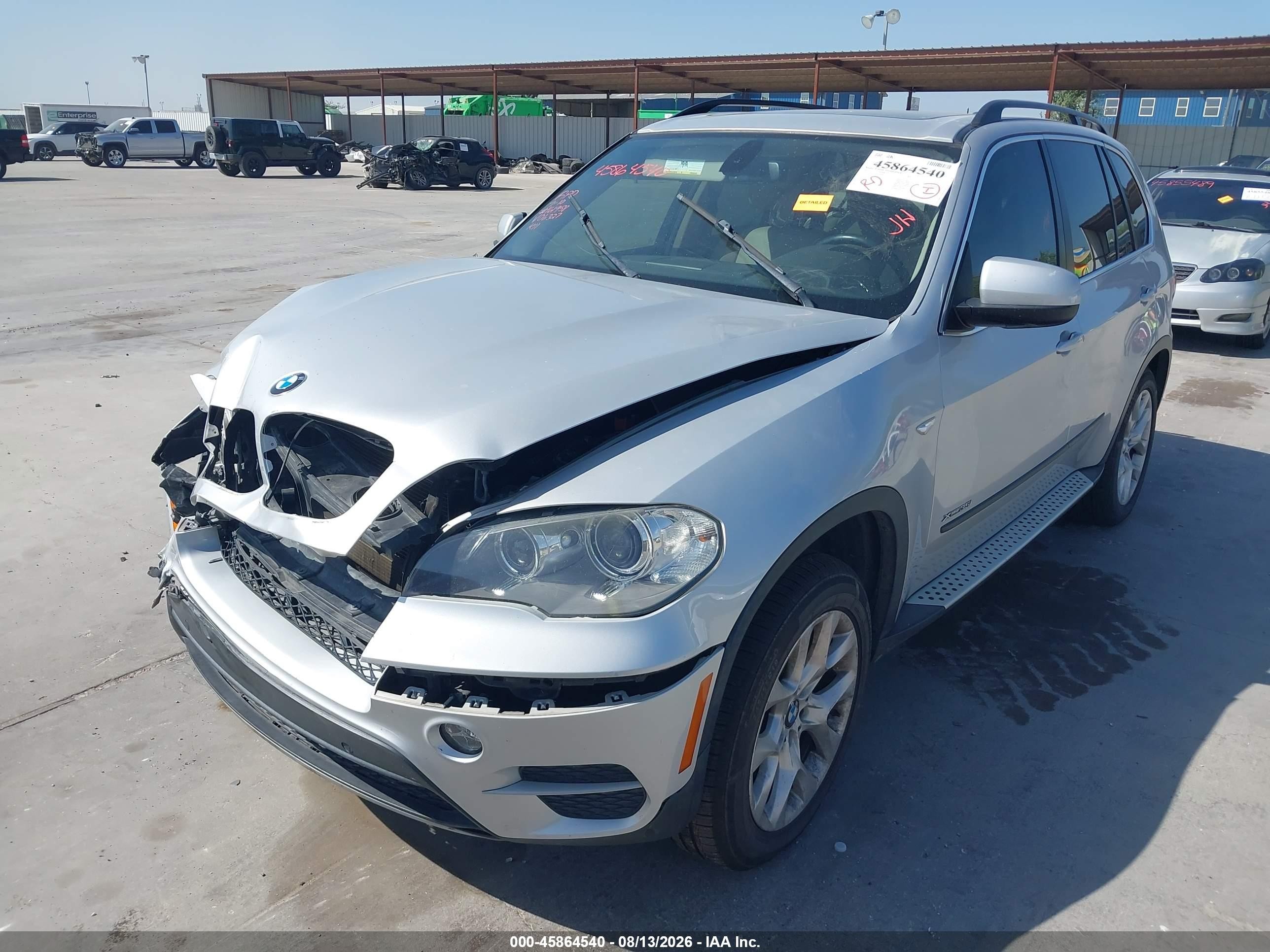 2013 Bmw X5 Xdrive35i/xdrive35i Premium/xdrive35i Sport Activity Silver vin: 5UXZV4C52D0E06327