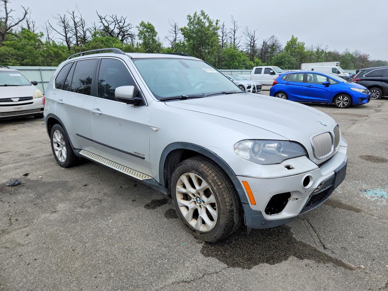 2013 Bmw X5 Xdrive35i Silver vin: 5UXZV4C52D0E08742