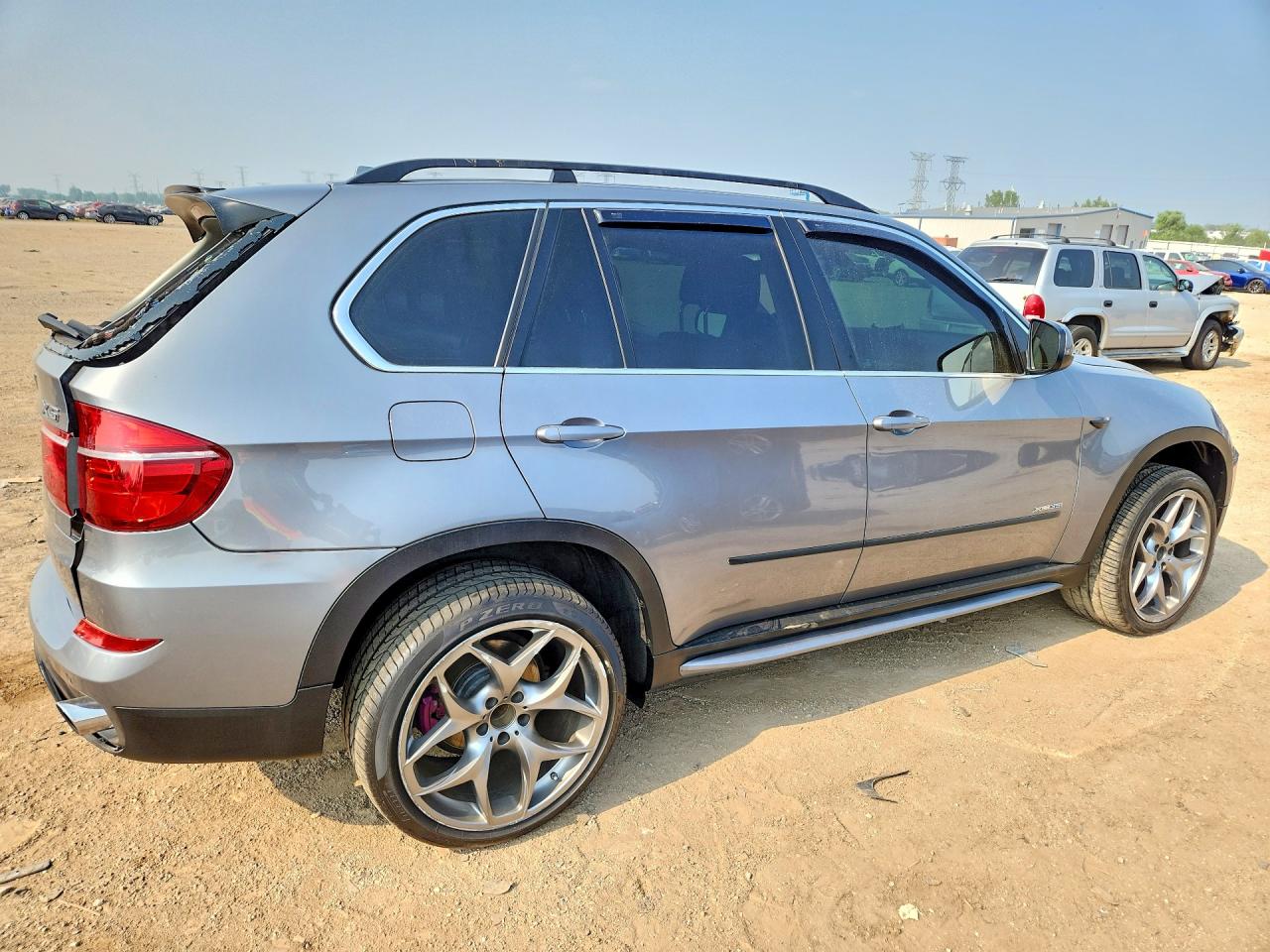 2013 Bmw X5 Xdrive35i Silver vin: 5UXZV4C52D0E11446