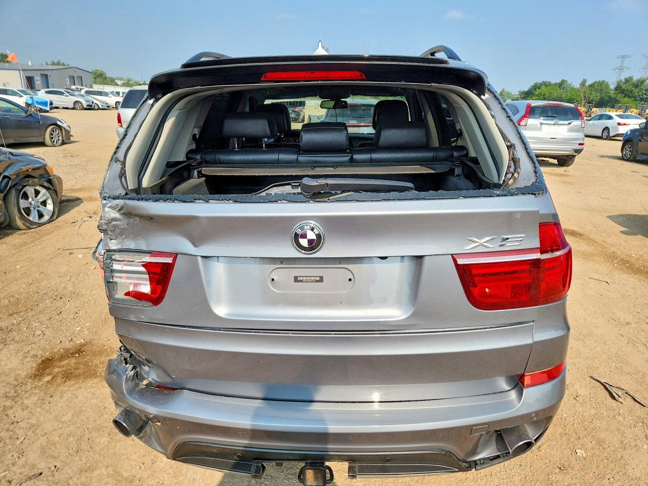 2013 Bmw X5 Xdrive35i Silver vin: 5UXZV4C52D0E11446