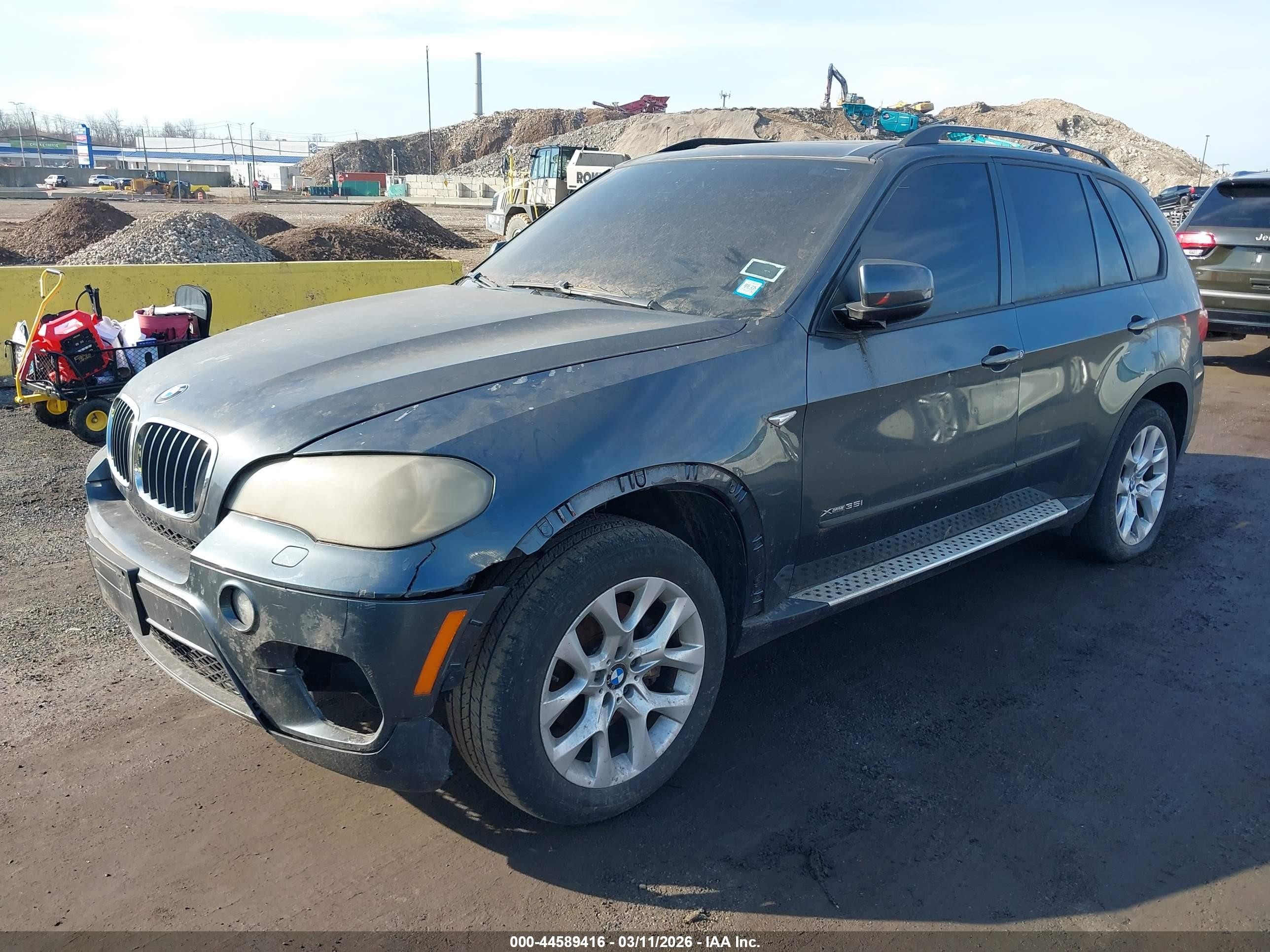 2011 Bmw X5 Xdrive35i/xdrive35i Premium/xdrive35i Sport Activity Gray vin: 5UXZV4C53BL400349